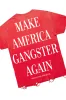 Drako Red/White Oversized Graphic T-Shirt/Dag Stacked Flare Jean Set sold by Rockstar Original