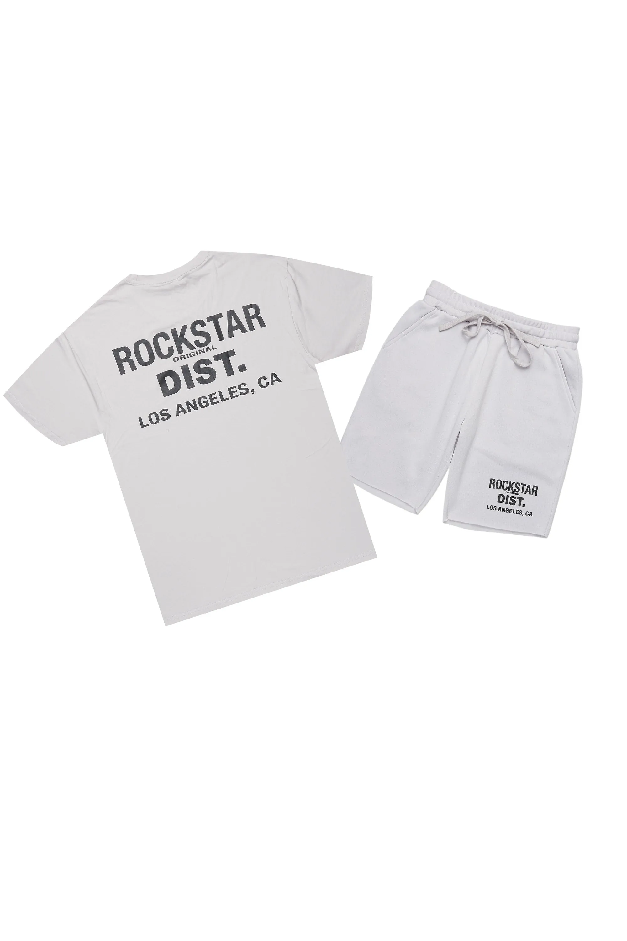Dalasia Grey T-Shirt Short Set sold by Rockstar Original