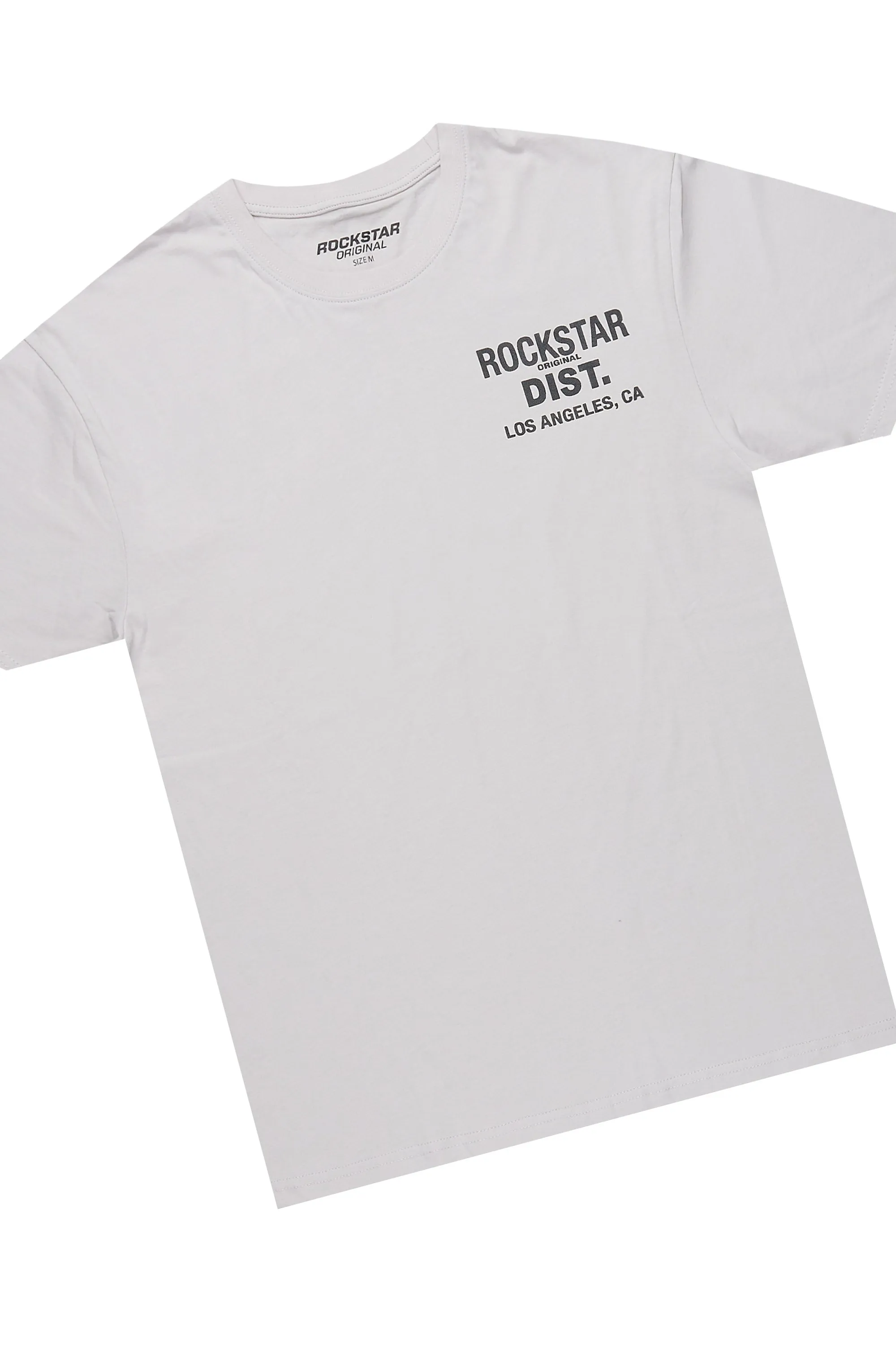 Dalasia Grey T-Shirt Short Set sold by Rockstar Original product image thumbnail 3