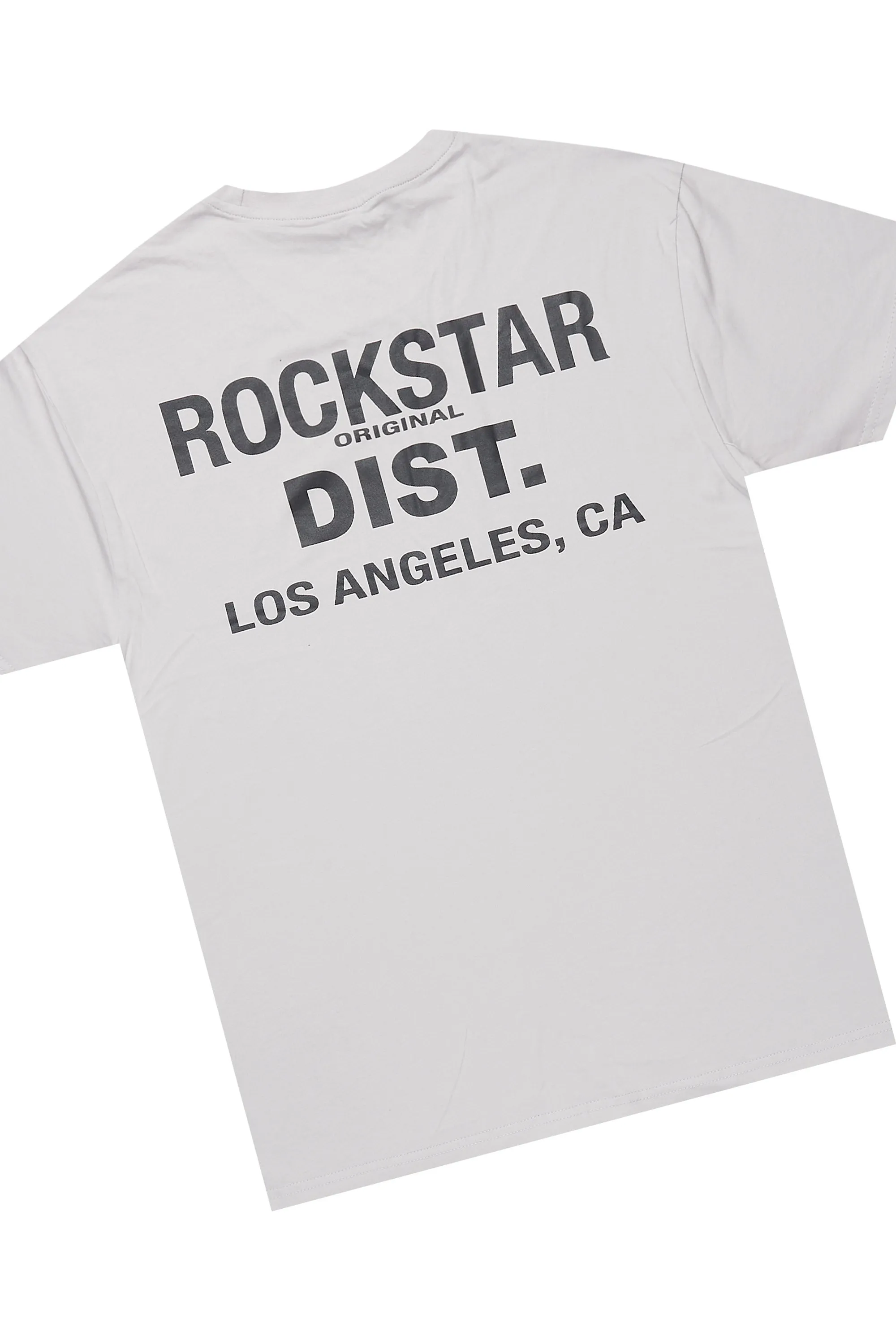 Dalasia Grey T-Shirt Short Set sold by Rockstar Original product image thumbnail 5