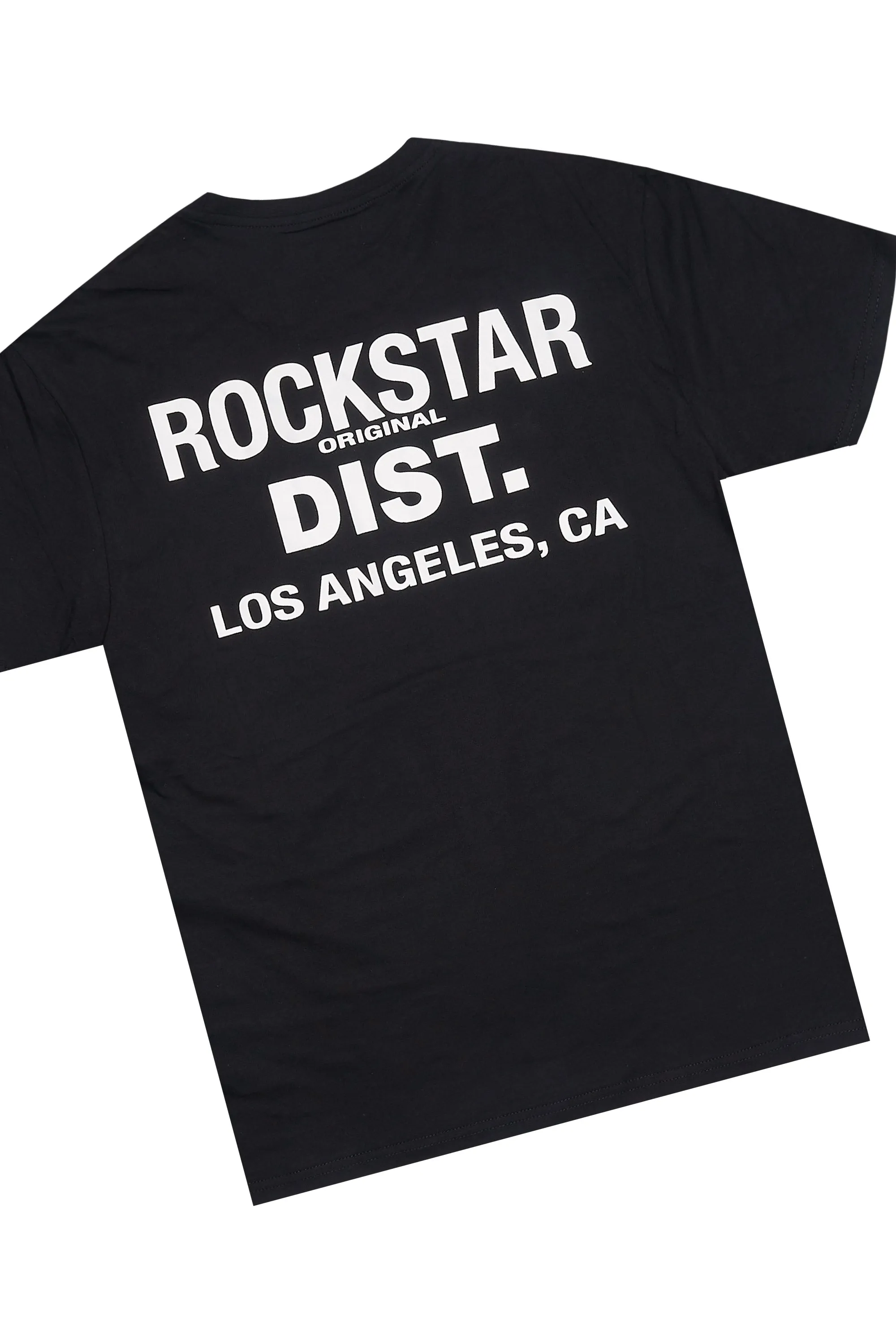 Dalasia Black T-Shirt Short Set sold by Rockstar Original product image thumbnail 5