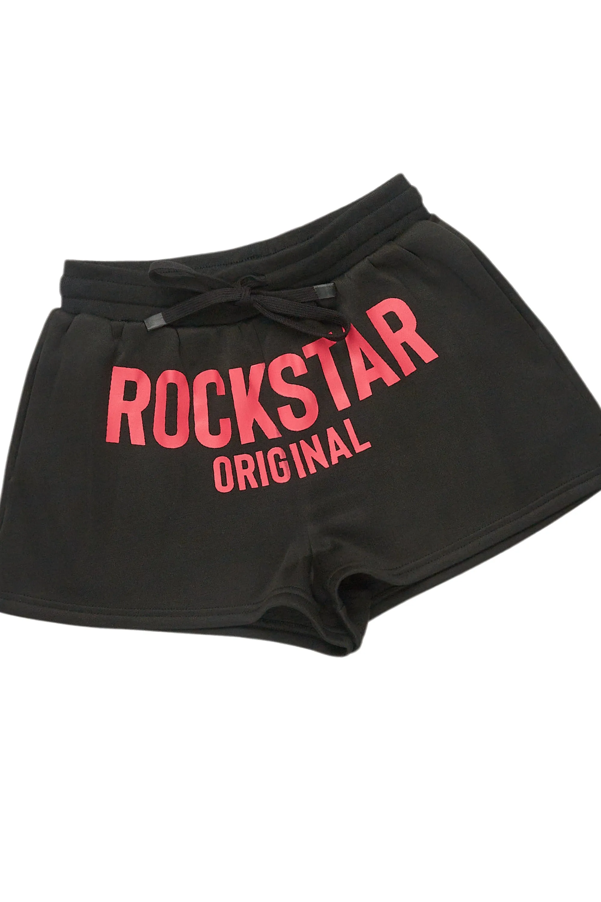 Sabrina Black T-Shirt Short Set sold by Rockstar Original product image thumbnail 5