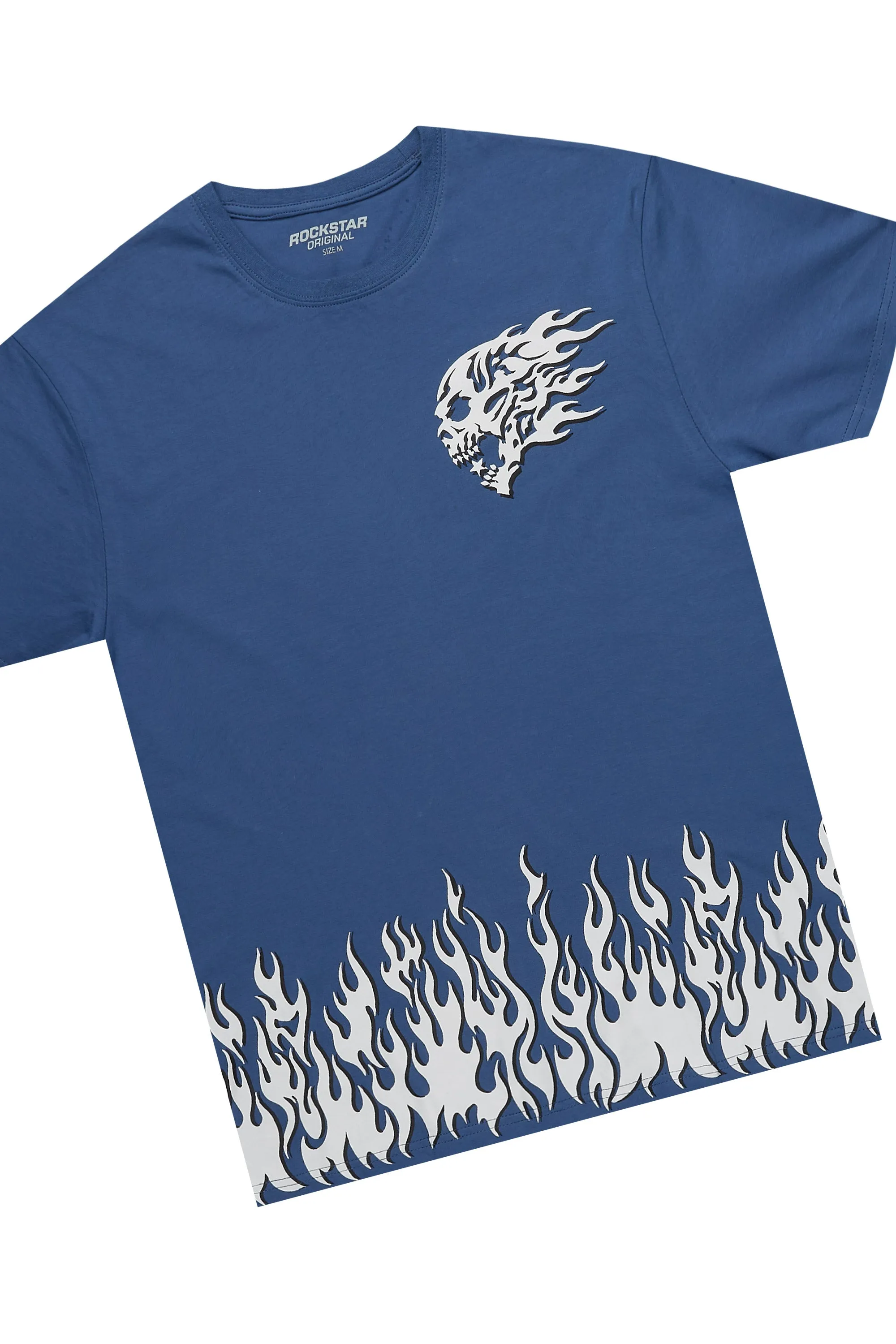 Arais Navy T-Shirt Short Set sold by Rockstar Original product image thumbnail 3