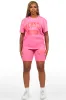 Javonuna Bubblegum Pink T-Shirt Short Set sold by Rockstar Original