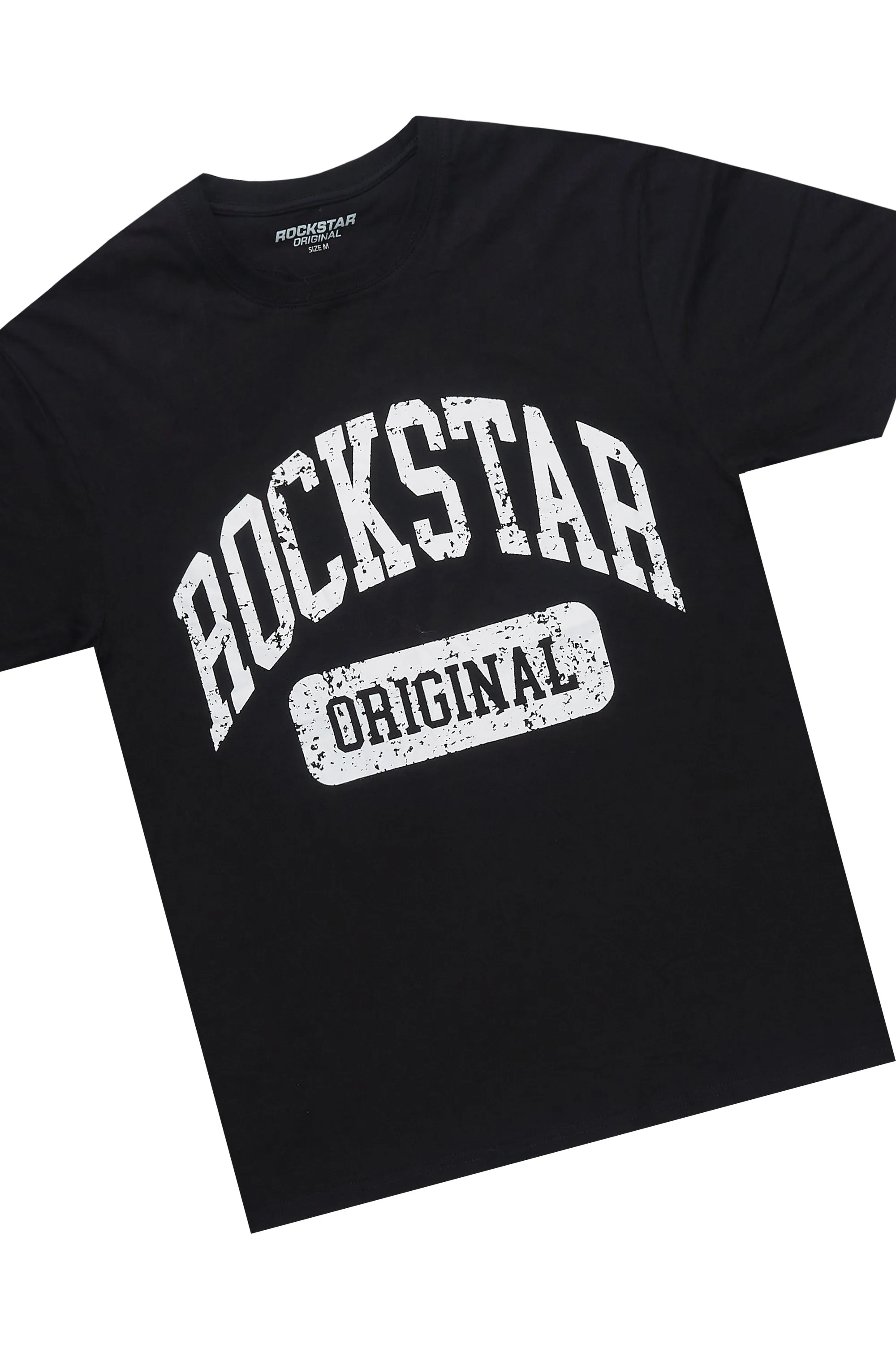 Javonuna Black T-Shirt Short Set sold by Rockstar Original product image thumbnail 3