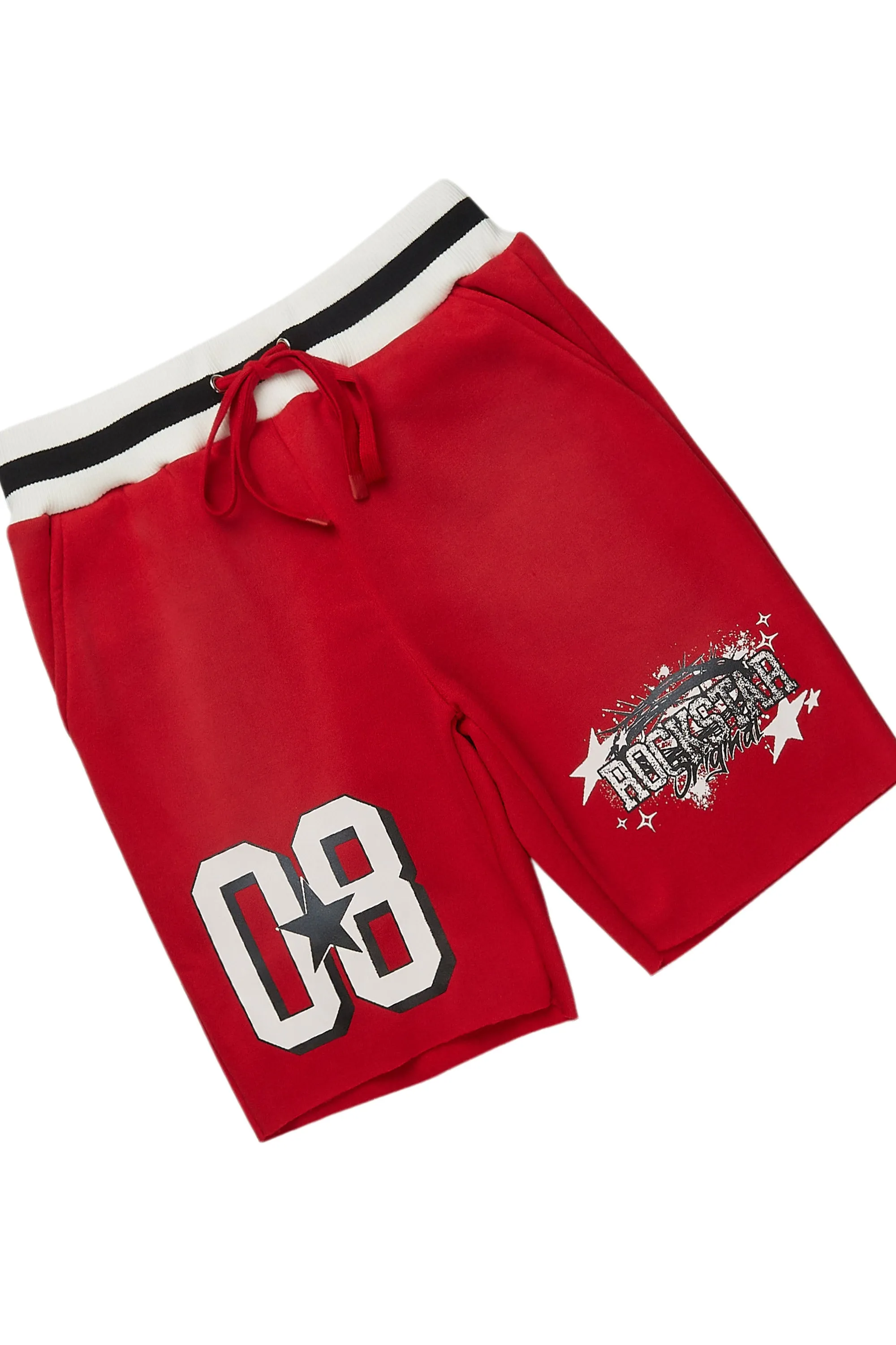 Carolina White/Red T-Shirt Short Set sold by Rockstar Original product image thumbnail 4