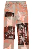 Boys Valko Grey/Orange Roller Paint Stacked Flare Jean sold by Rockstar Original