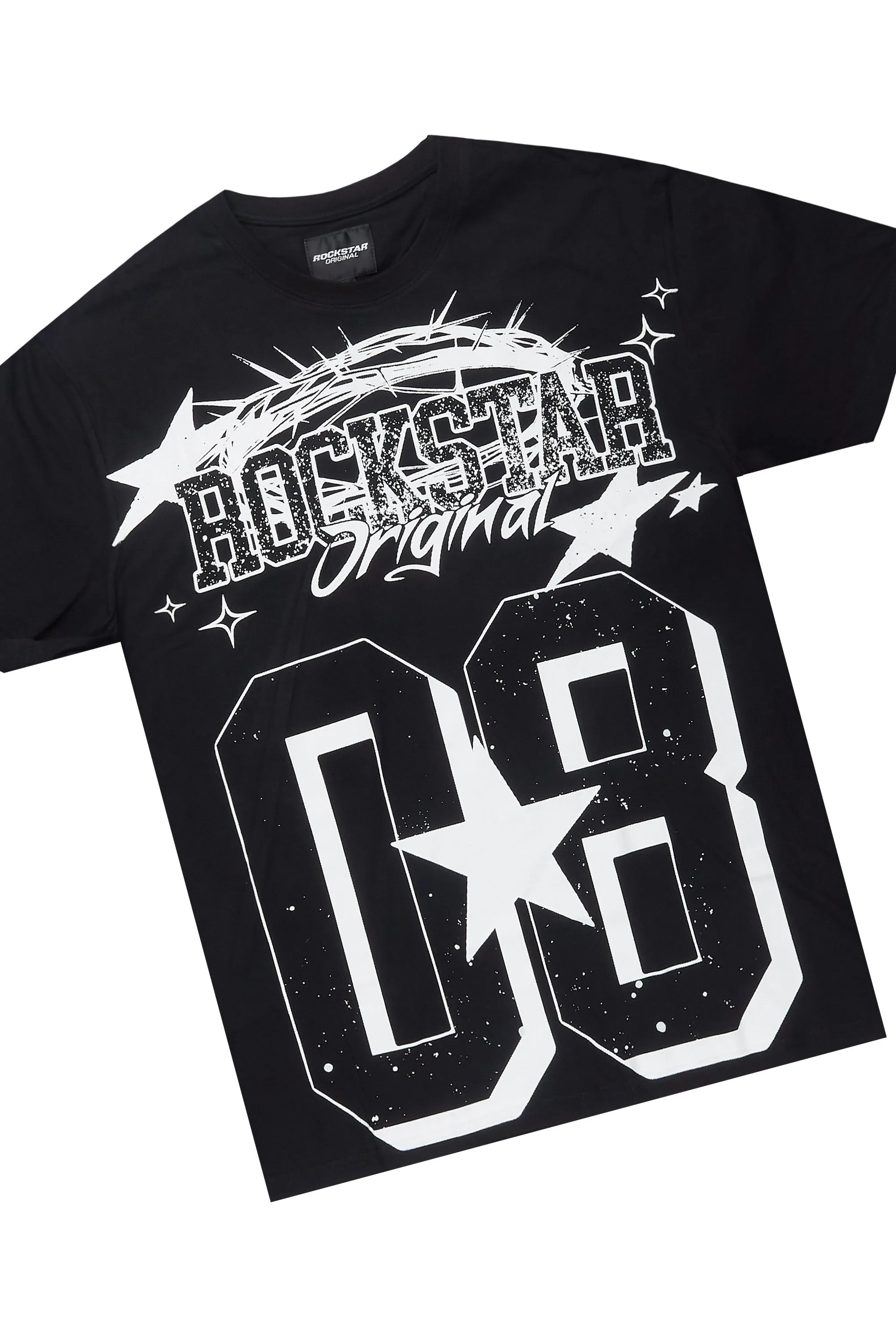 Allstar Black/White T-Shirt Short Set sold by Rockstar Original product image thumbnail 2