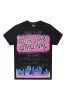 Girls Bridgette Black/Pink Graphic T-Shirt sold by Rockstar Original