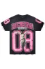 Fields Black/Pink Oversized Graphic T-Shirt sold by Rockstar Original