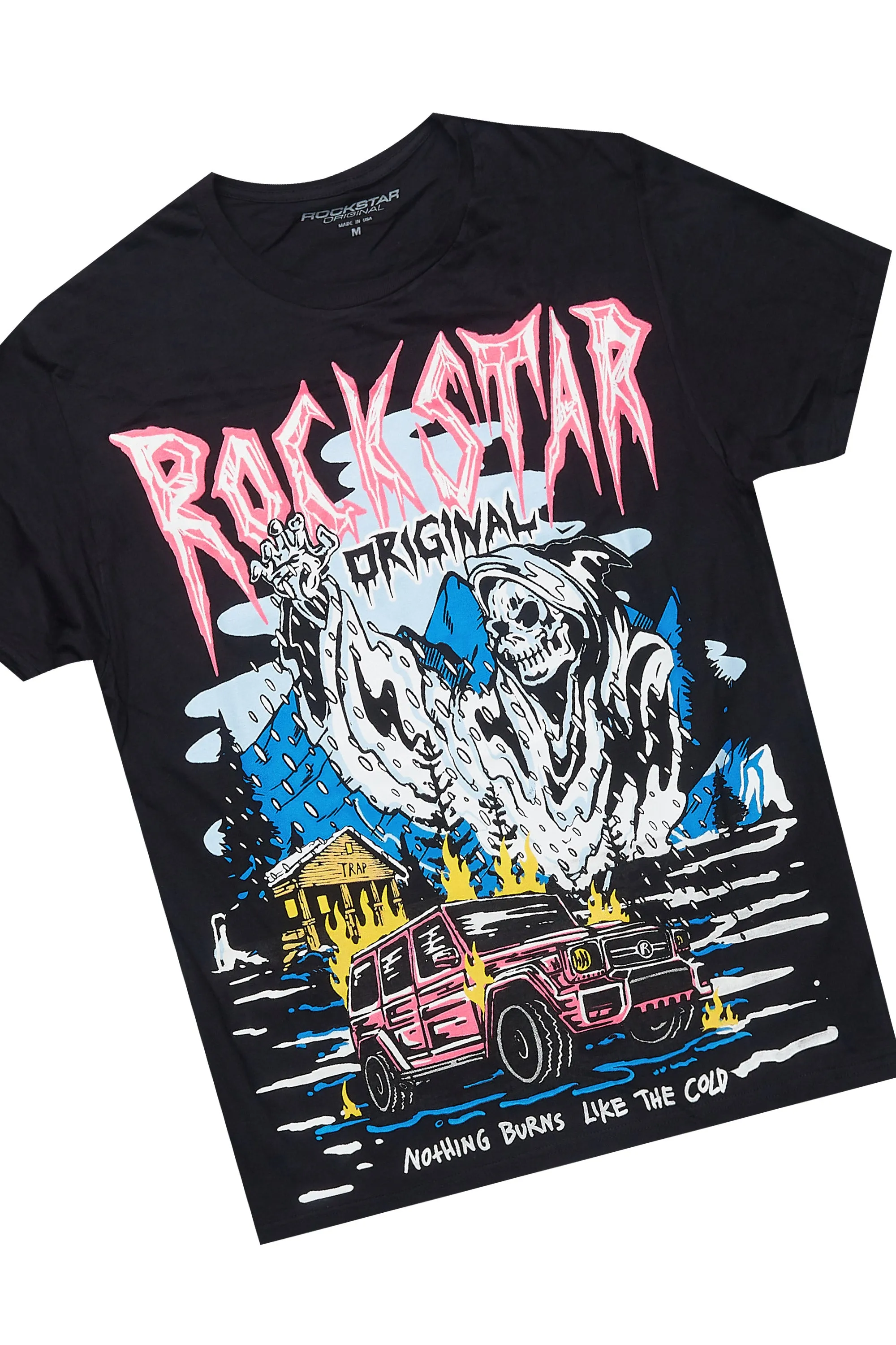 Kip Black T-Shirt/Denim Short Set sold by Rockstar Original product image thumbnail 2