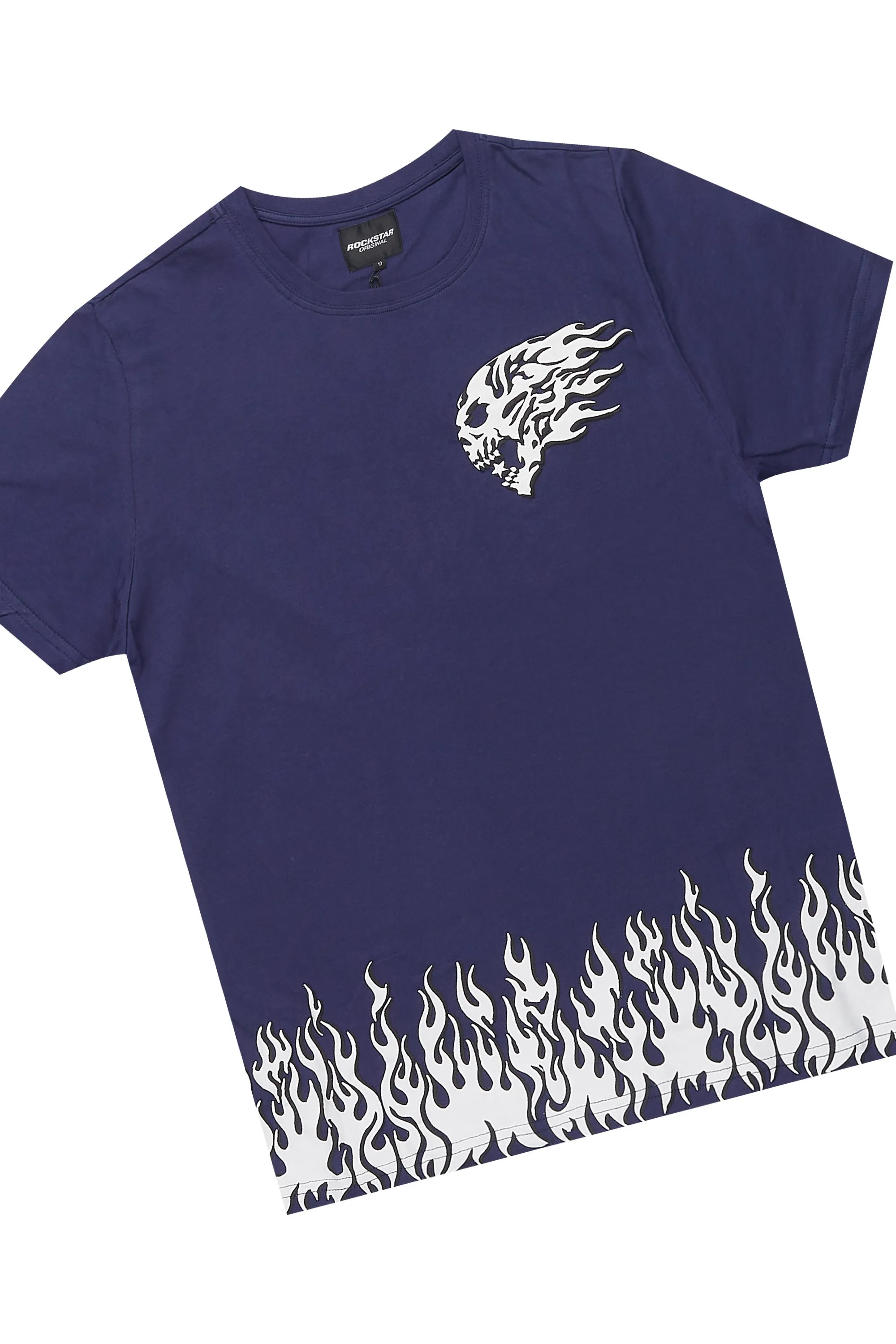 Boys Bubble Navy T-Shirt/Short Set sold by Rockstar Original product image thumbnail 2