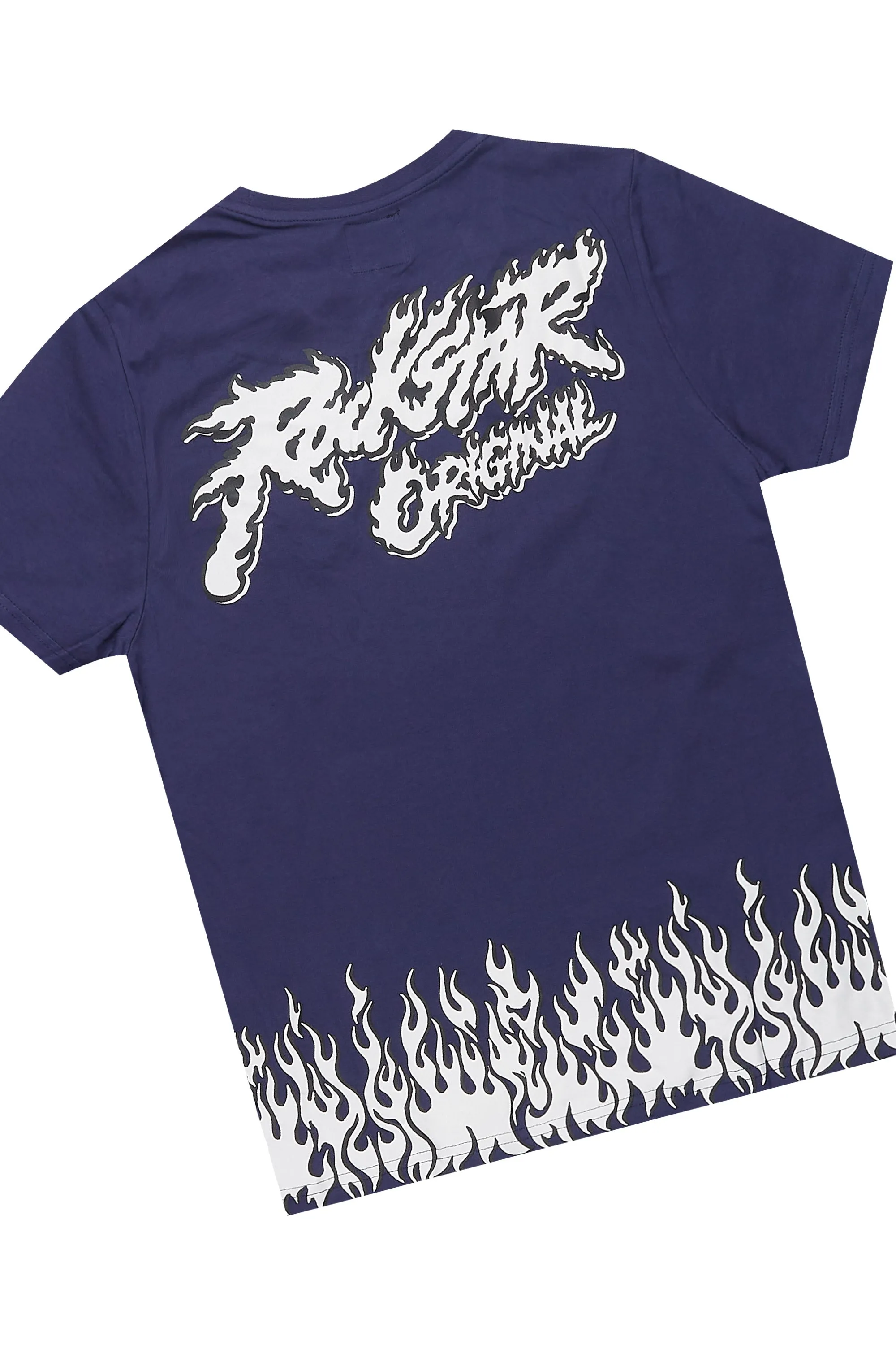 Boys Bubble Navy T-Shirt/Short Set sold by Rockstar Original product image thumbnail 3