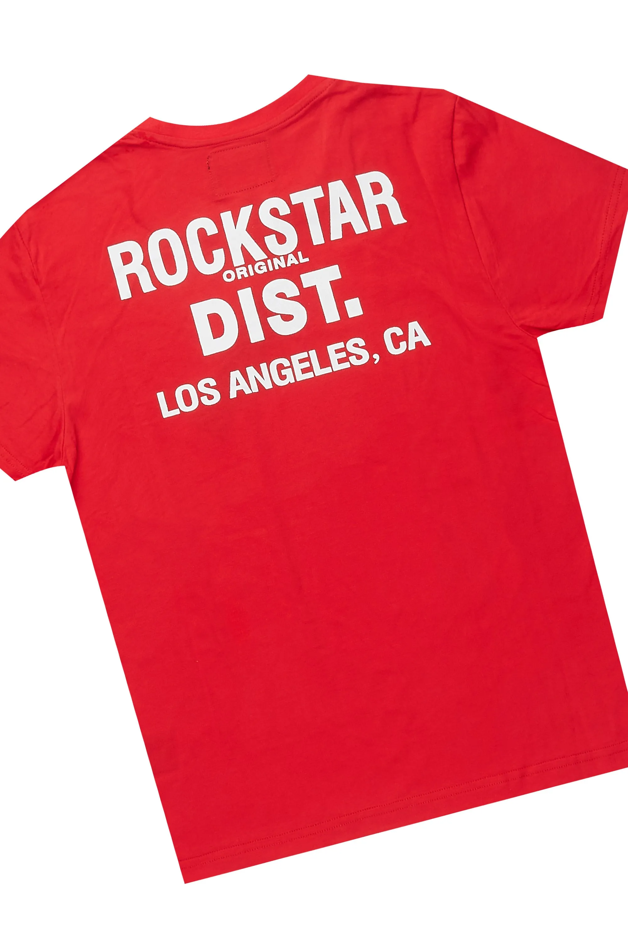 Boys Lake Red T-Shirt/Short Set sold by Rockstar Original product image thumbnail 3