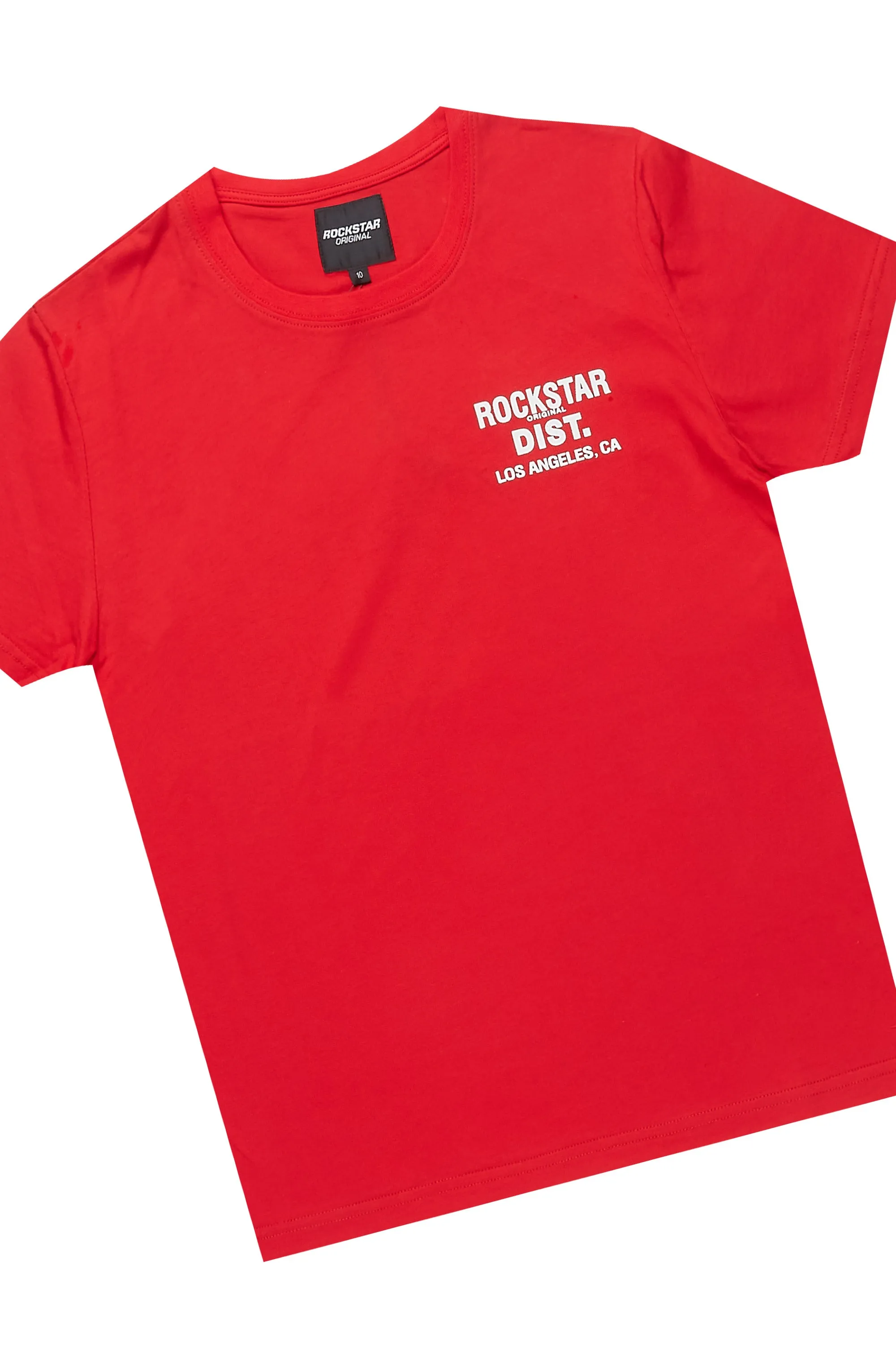 Boys Lake Red T-Shirt/Short Set sold by Rockstar Original product image thumbnail 2