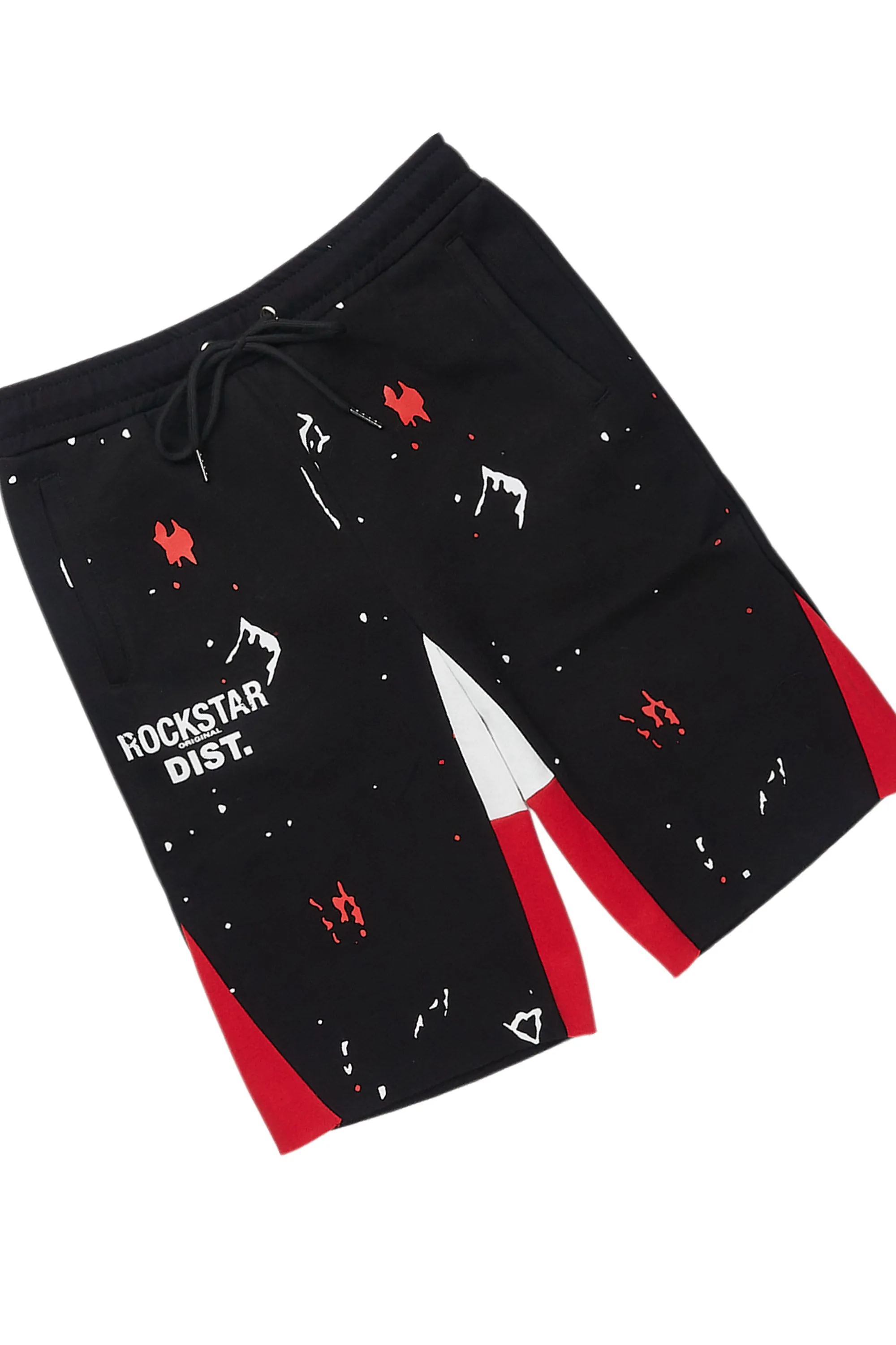 Boys Scottie White/Black Short Set sold by Rockstar Original product image thumbnail 3