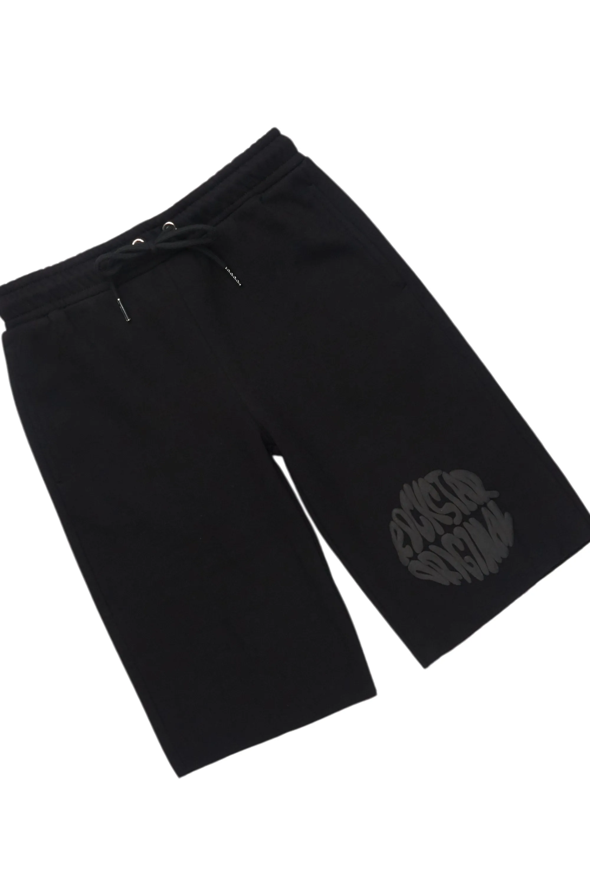 Boys Thierry Black/Black T-Shirt/Short Set sold by Rockstar Original product image thumbnail 3