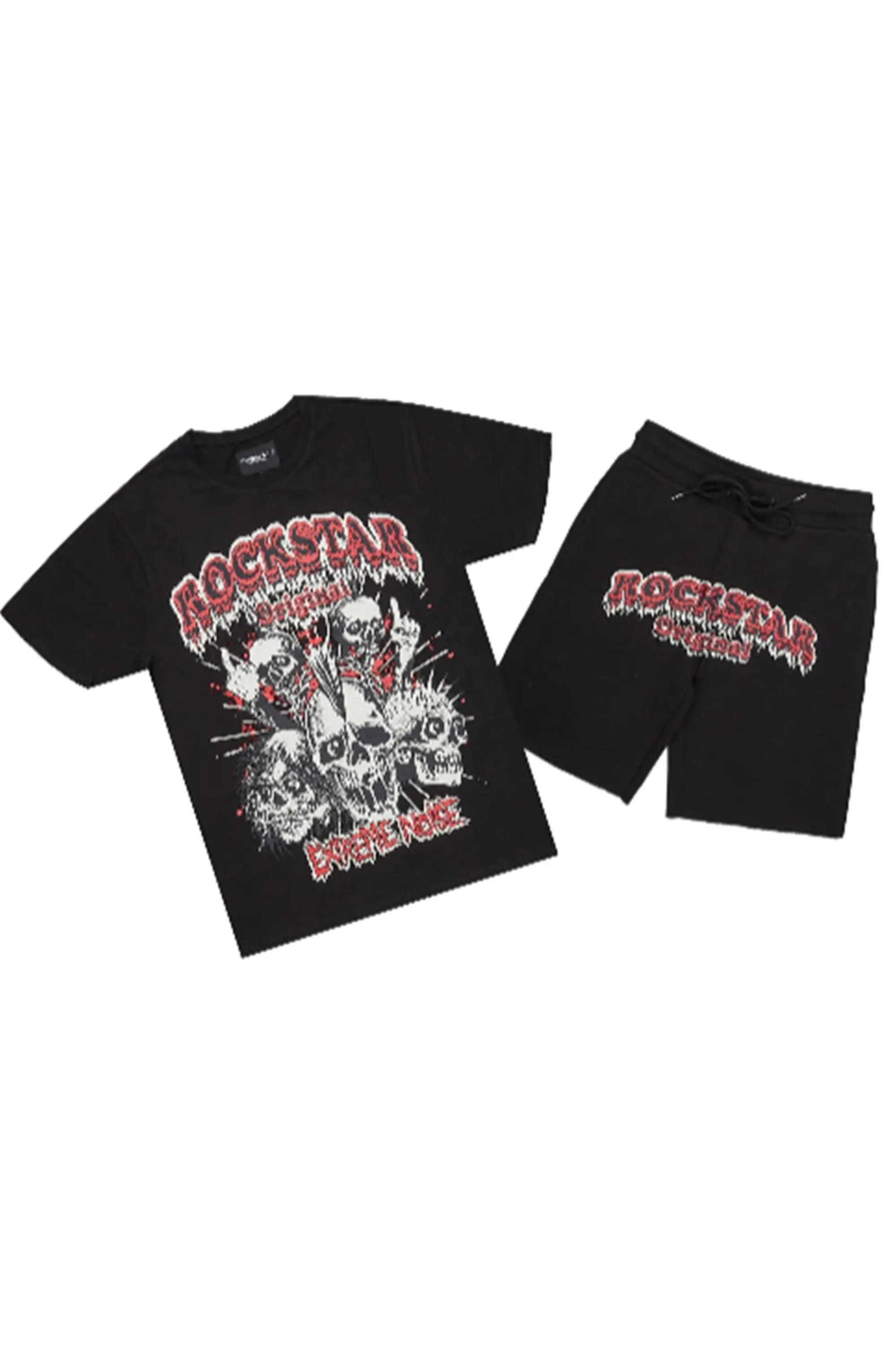 Boys Tabor Black T-Shirt/Short Set sold by Rockstar Original