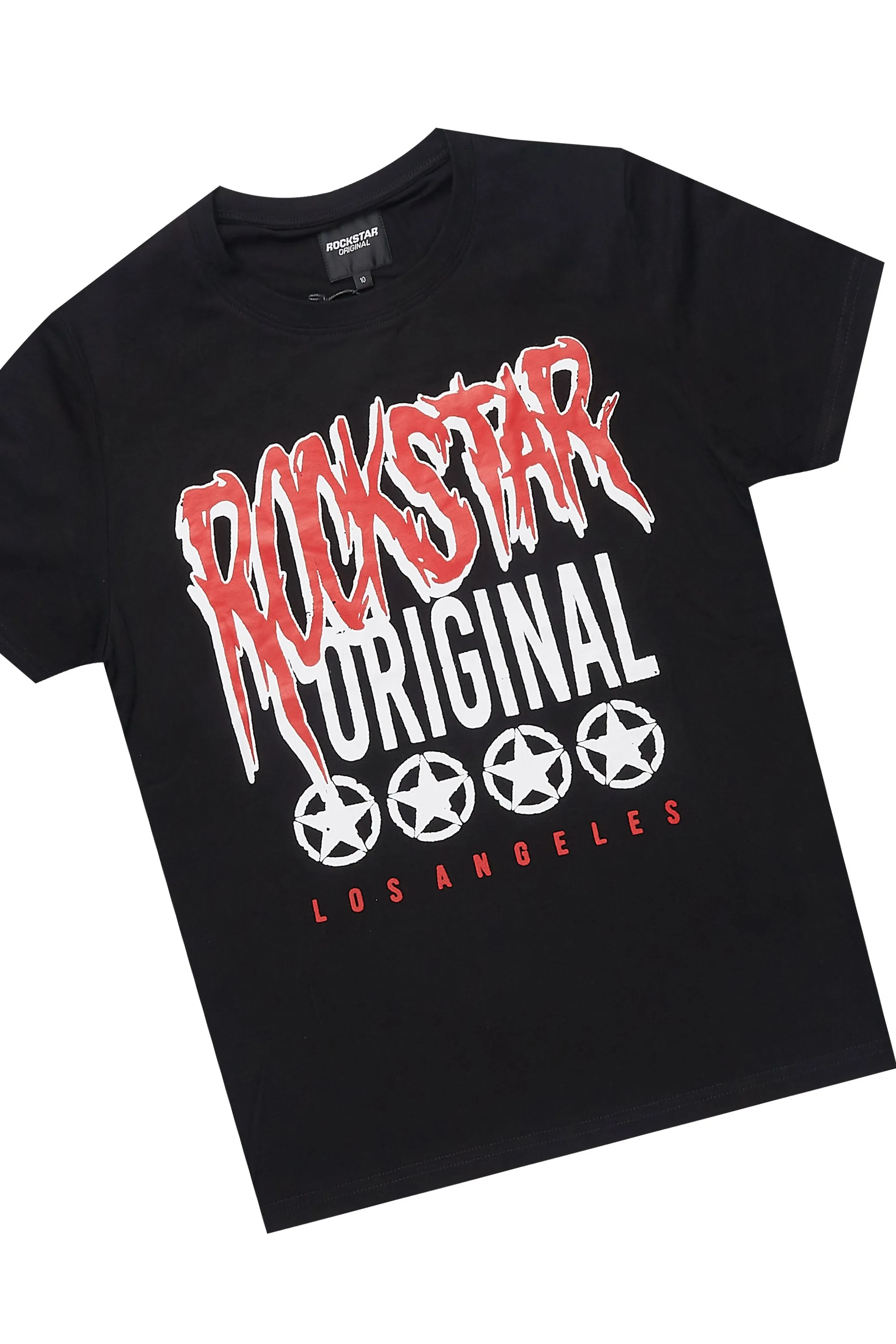 Boys Wizzurd Black T-Shirt/Short Set sold by Rockstar Original product image thumbnail 2