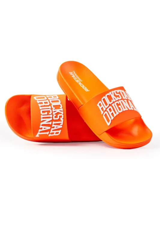 Surfside Orange Graphic Slides sold by Rockstar Original