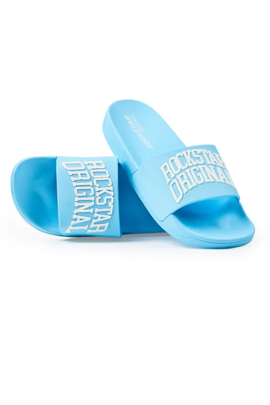 Surfside Blue Graphic Slides sold by Rockstar Original