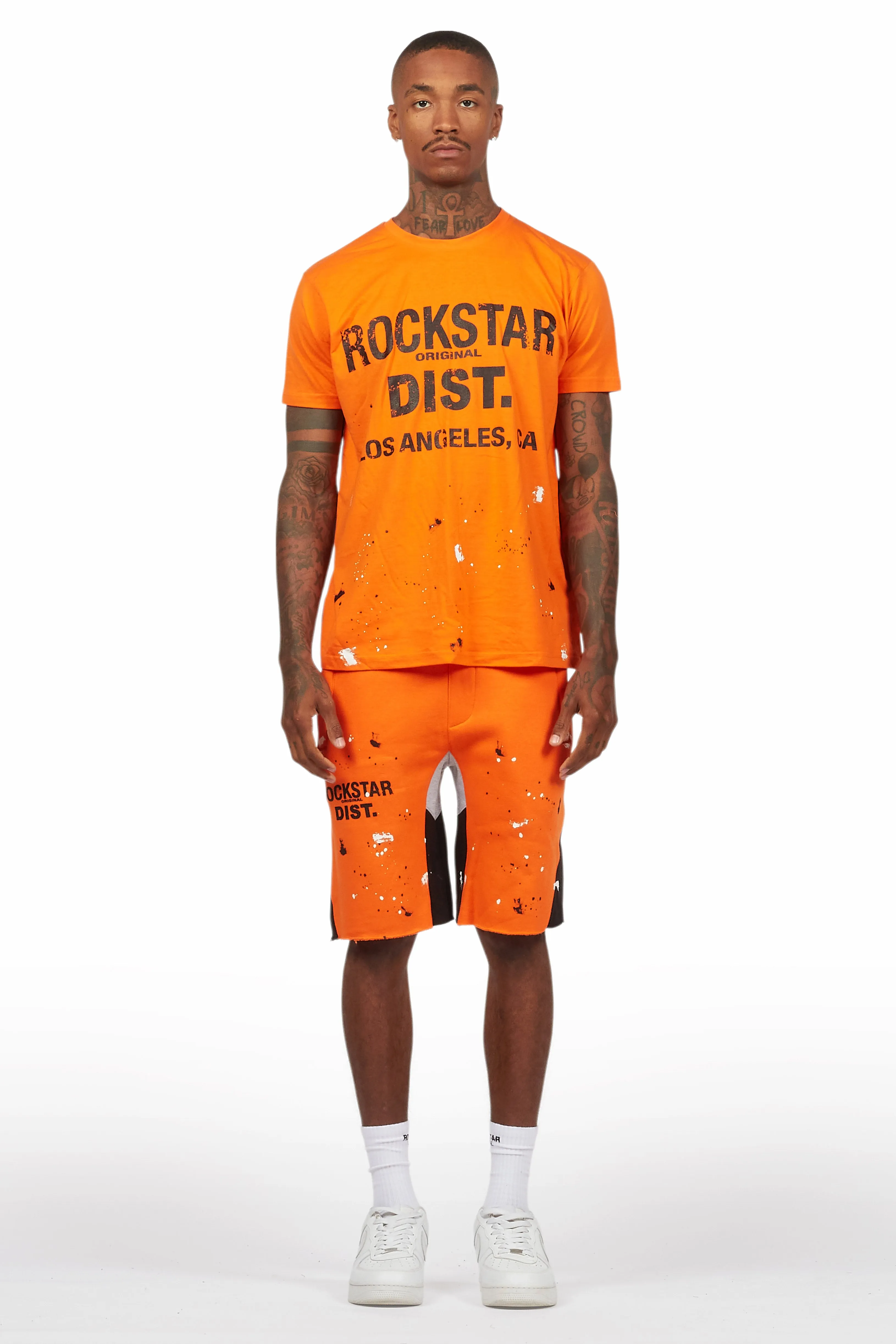 Scottie Orange Painter T-Shirt/Short Set sold by Rockstar Original product image thumbnail 2