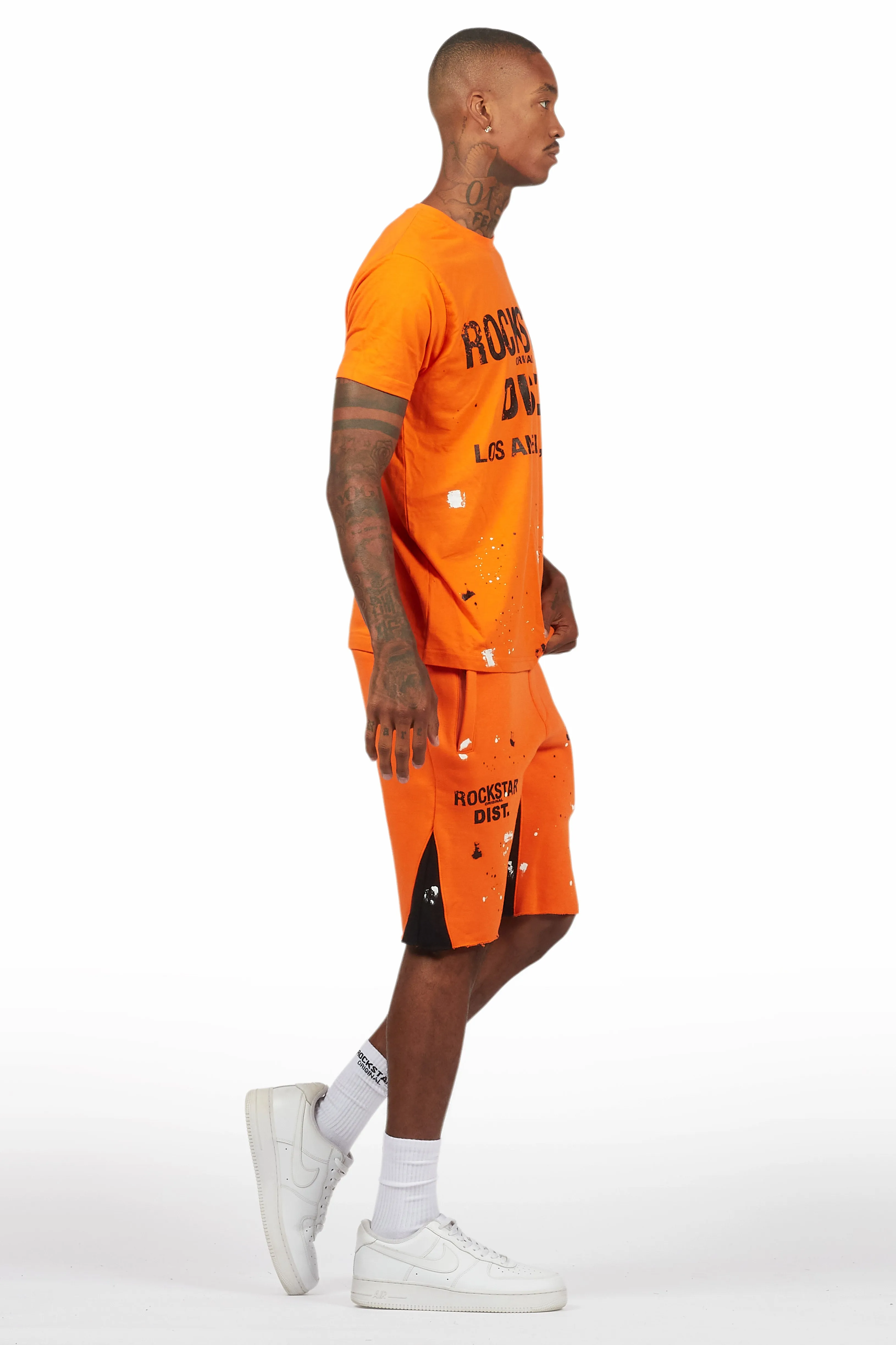 Scottie Orange Painter T-Shirt/Short Set sold by Rockstar Original product image thumbnail 3
