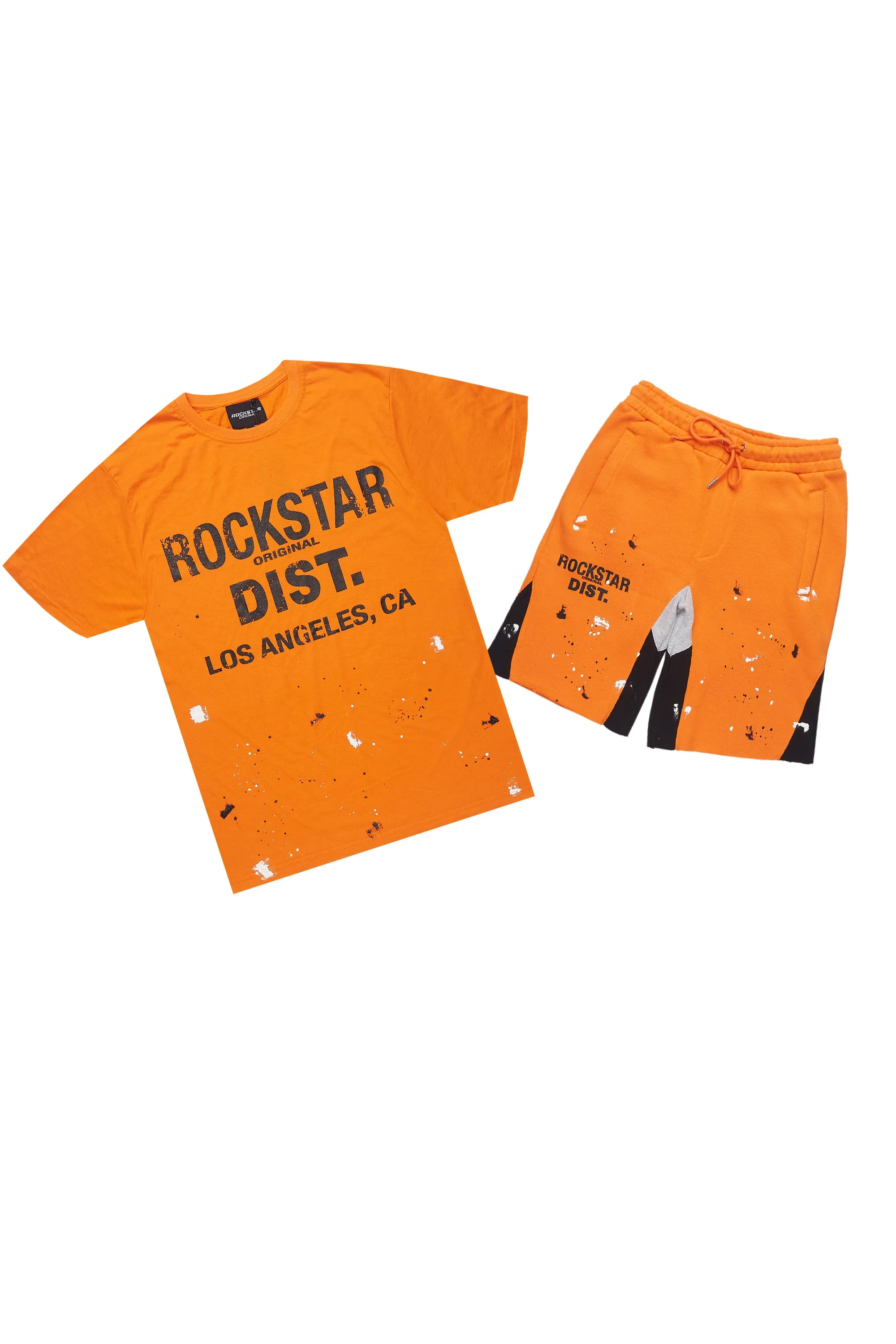 Scottie Orange Painter T-Shirt/Short Set sold by Rockstar Original