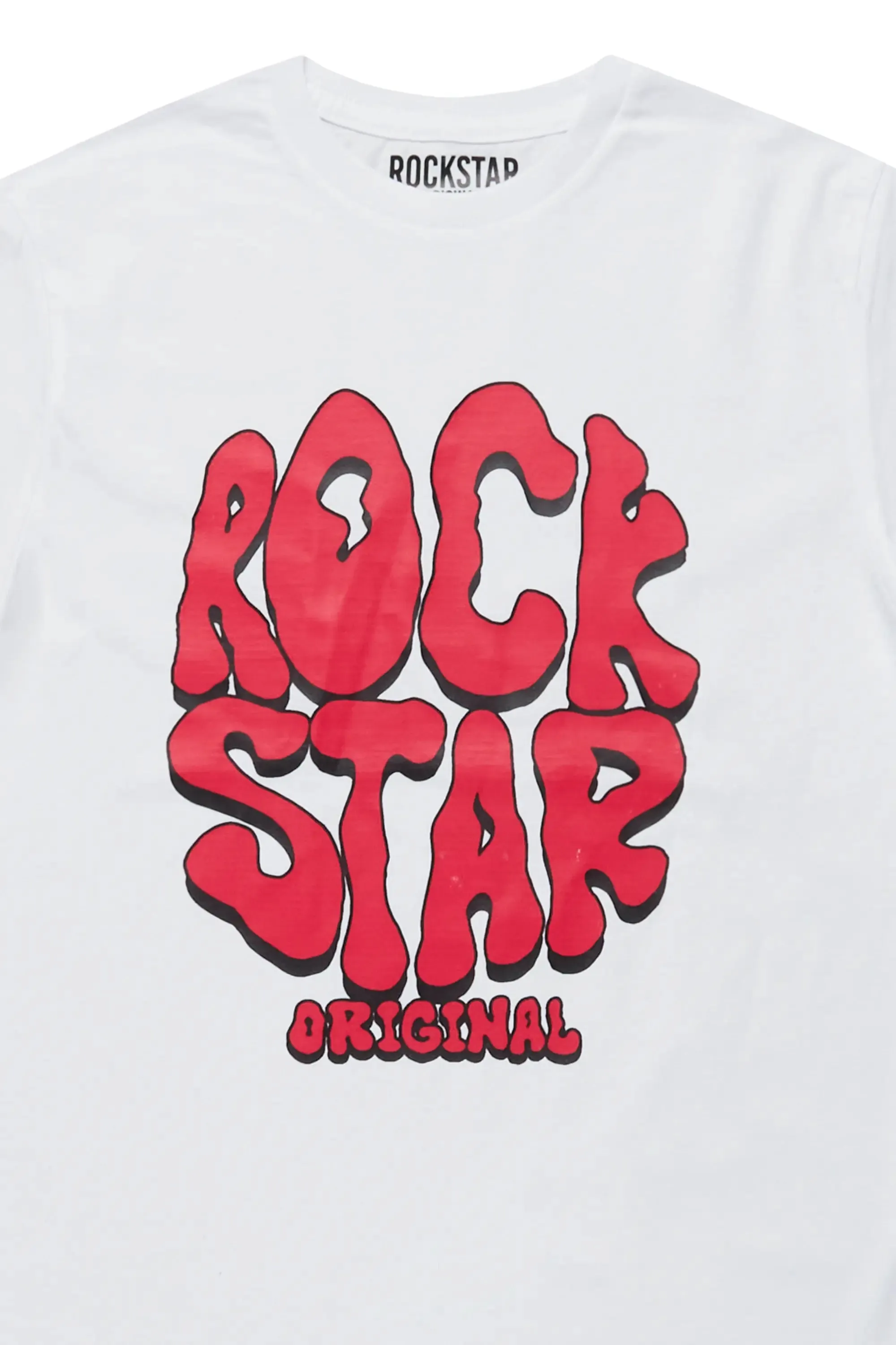 Girls Cassia White Graphic T-Shirt sold by Rockstar Original product image thumbnail 2