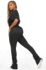 Bridgette Black T-Shirt Trackset sold by Rockstar Original