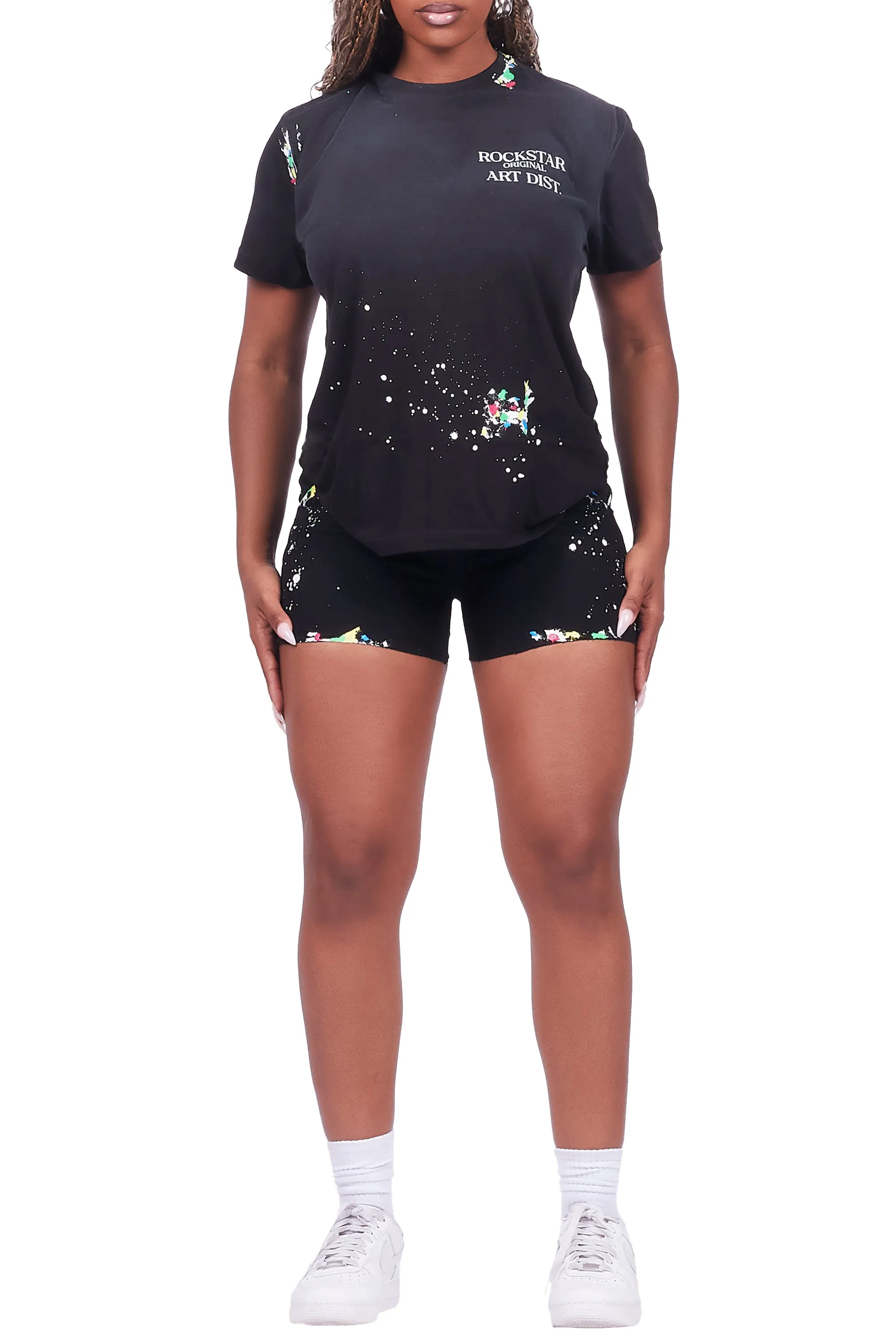 Nashiya Black Denim Short Set sold by Rockstar Original product image thumbnail 2