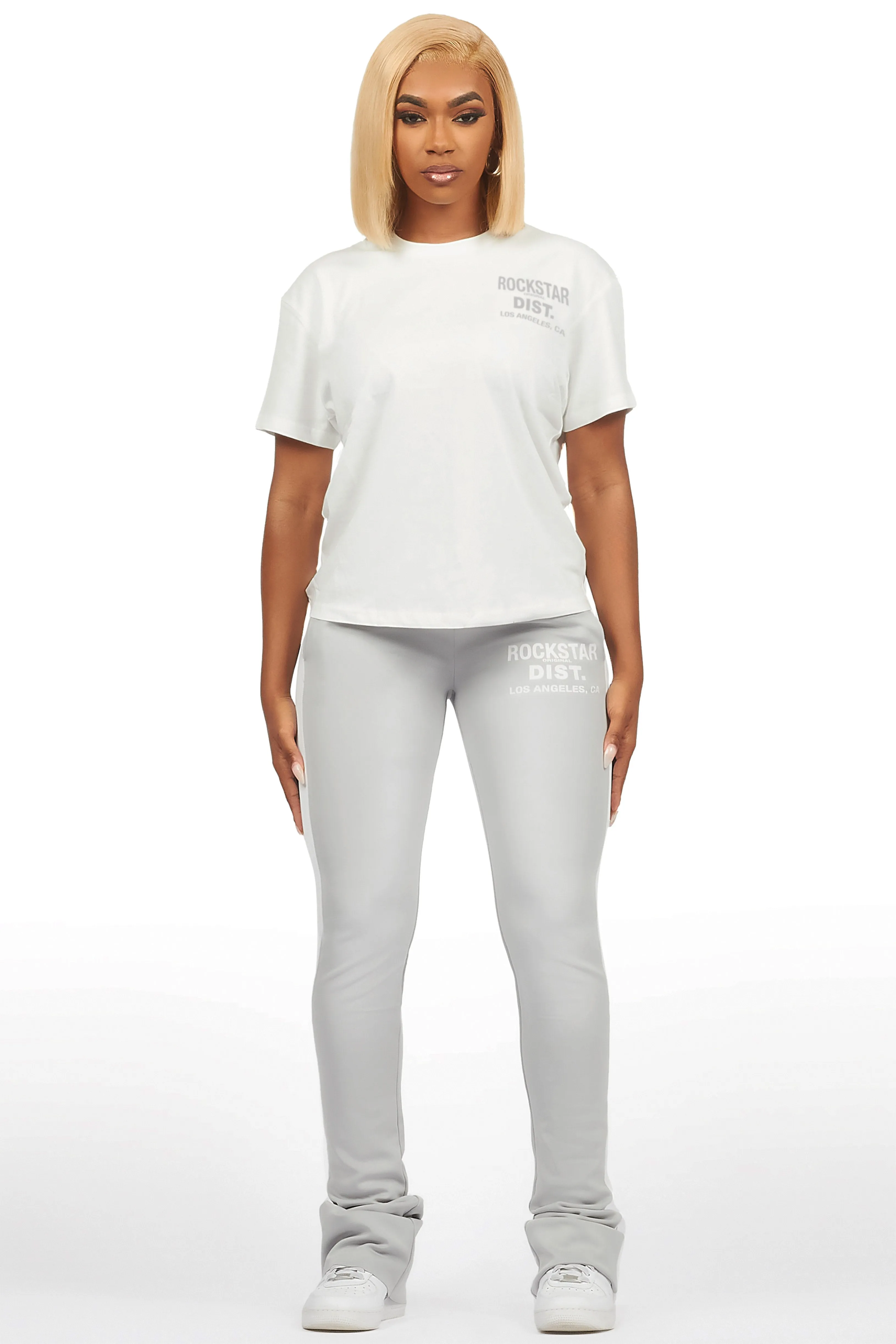 Atlanty 2.0 White/Grey T-Shirt Trackset sold by Rockstar Original product image thumbnail 4