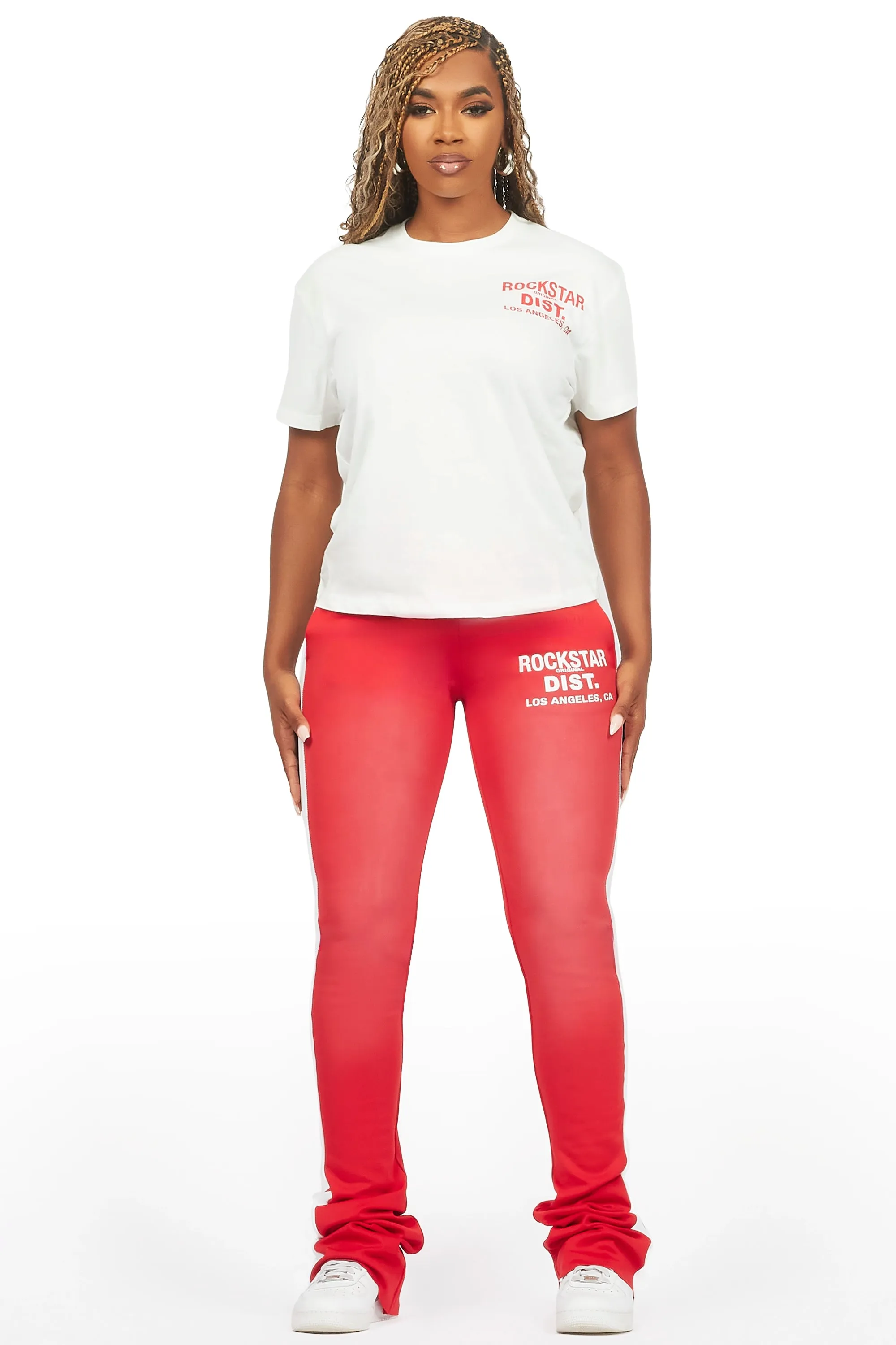 Atlanty 2.0 White/Red T-Shirt Trackset sold by Rockstar Original