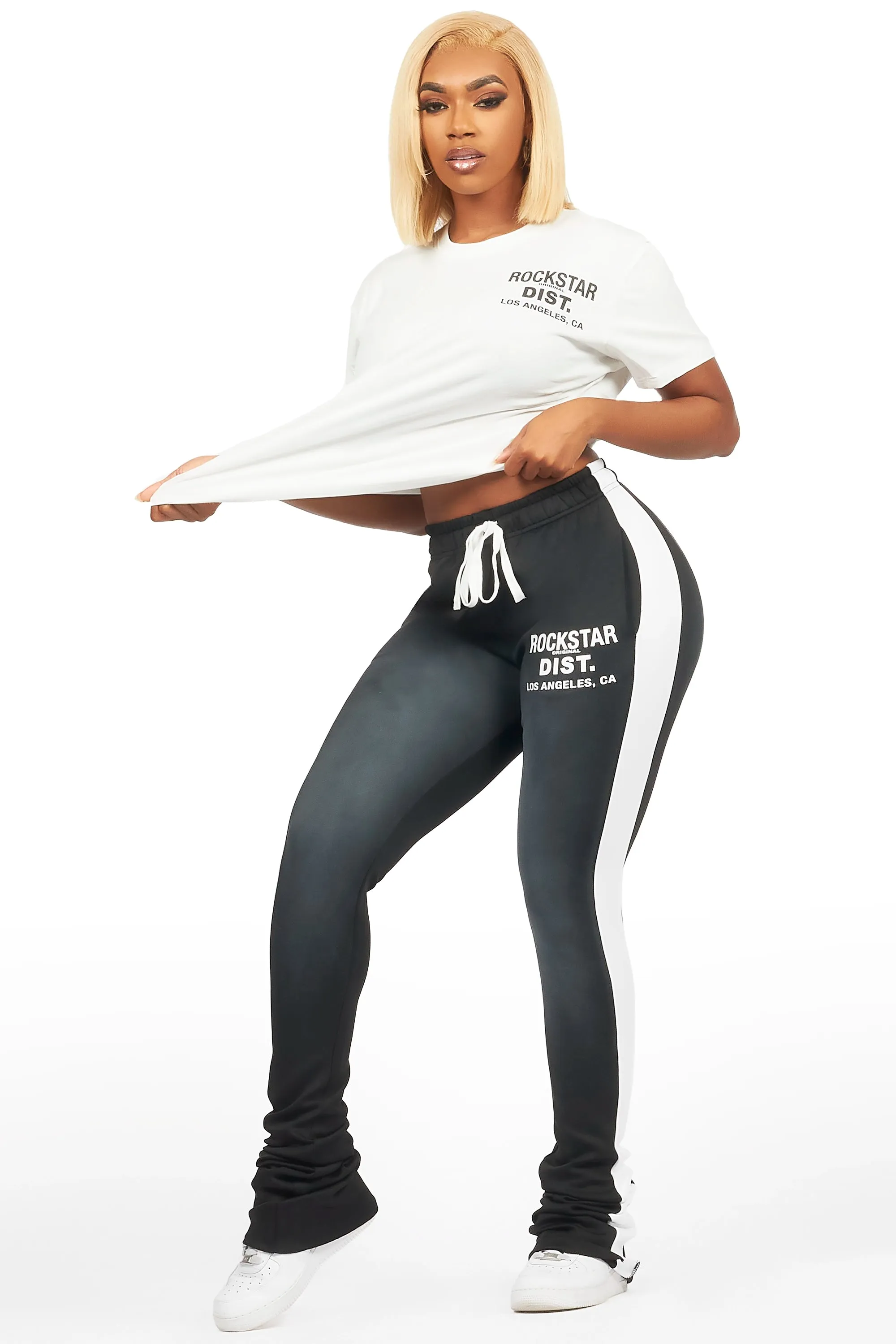 Atlanty 2.0 White/Black T-Shirt Trackset sold by Rockstar Original