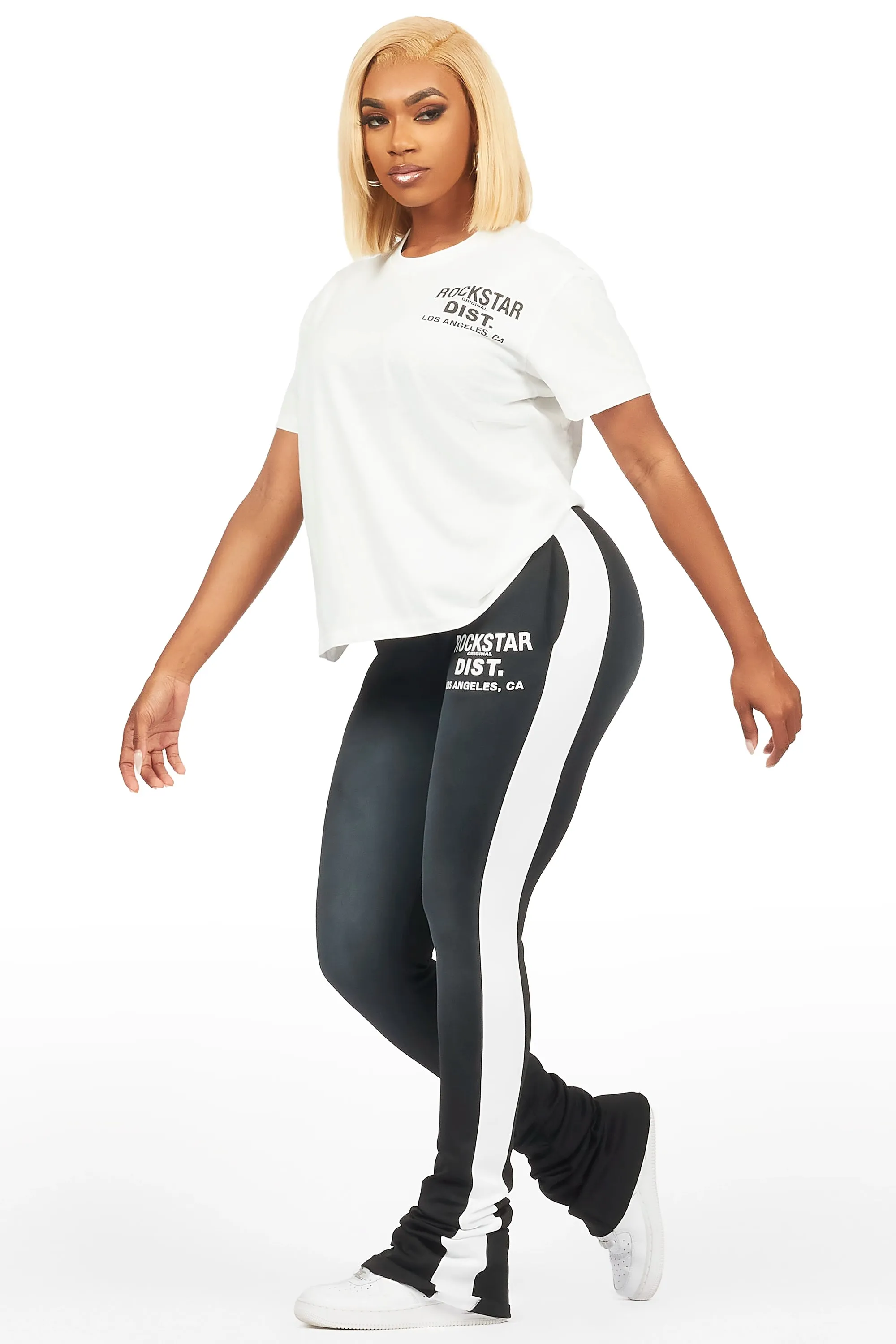 Atlanty 2.0 White/Black T-Shirt Trackset sold by Rockstar Original product image thumbnail 4