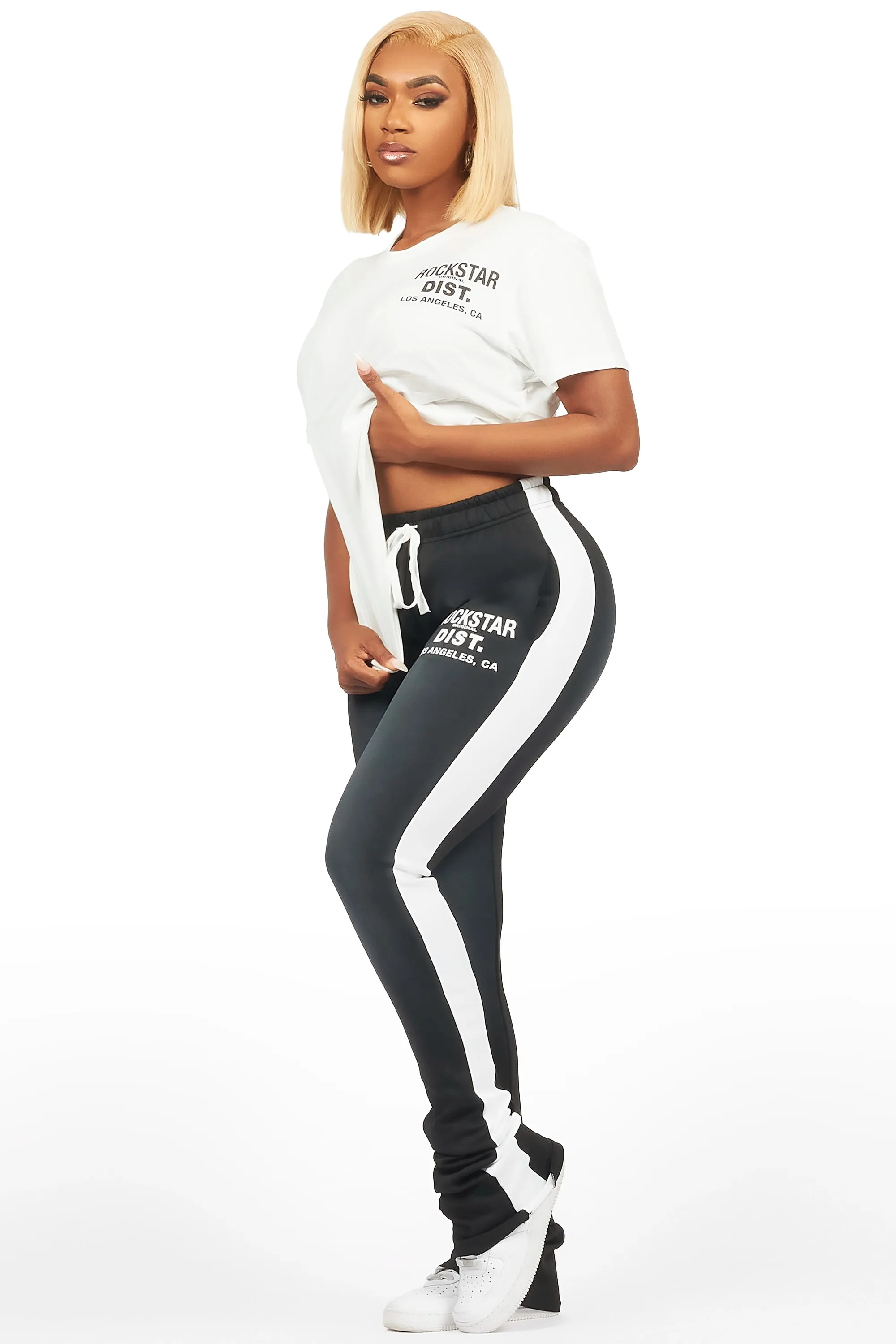 Atlanty 2.0 White/Black T-Shirt Trackset sold by Rockstar Original product image thumbnail 3