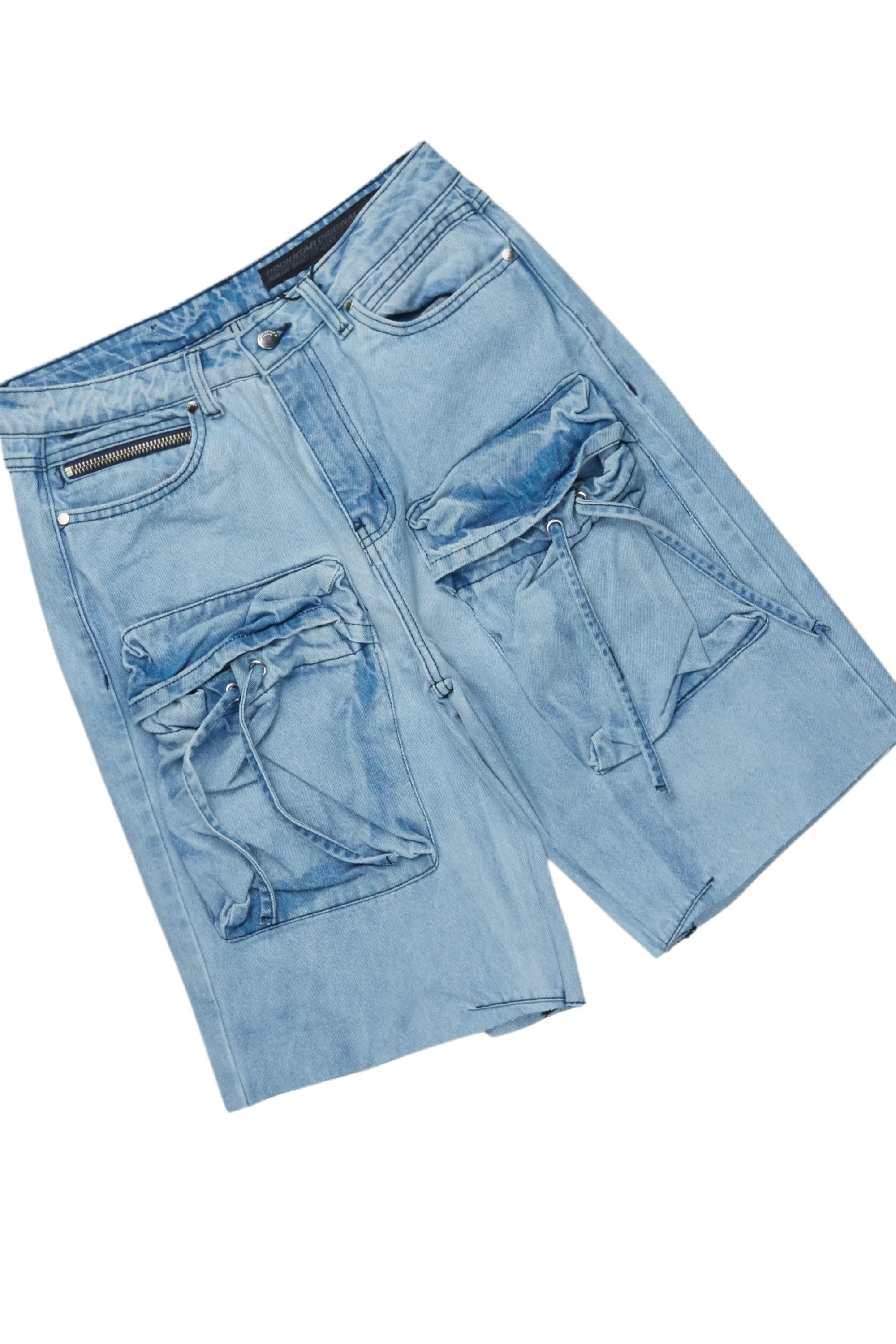 Amos Royal T-Shirt/Denim Short Set sold by Rockstar Original product image thumbnail 3