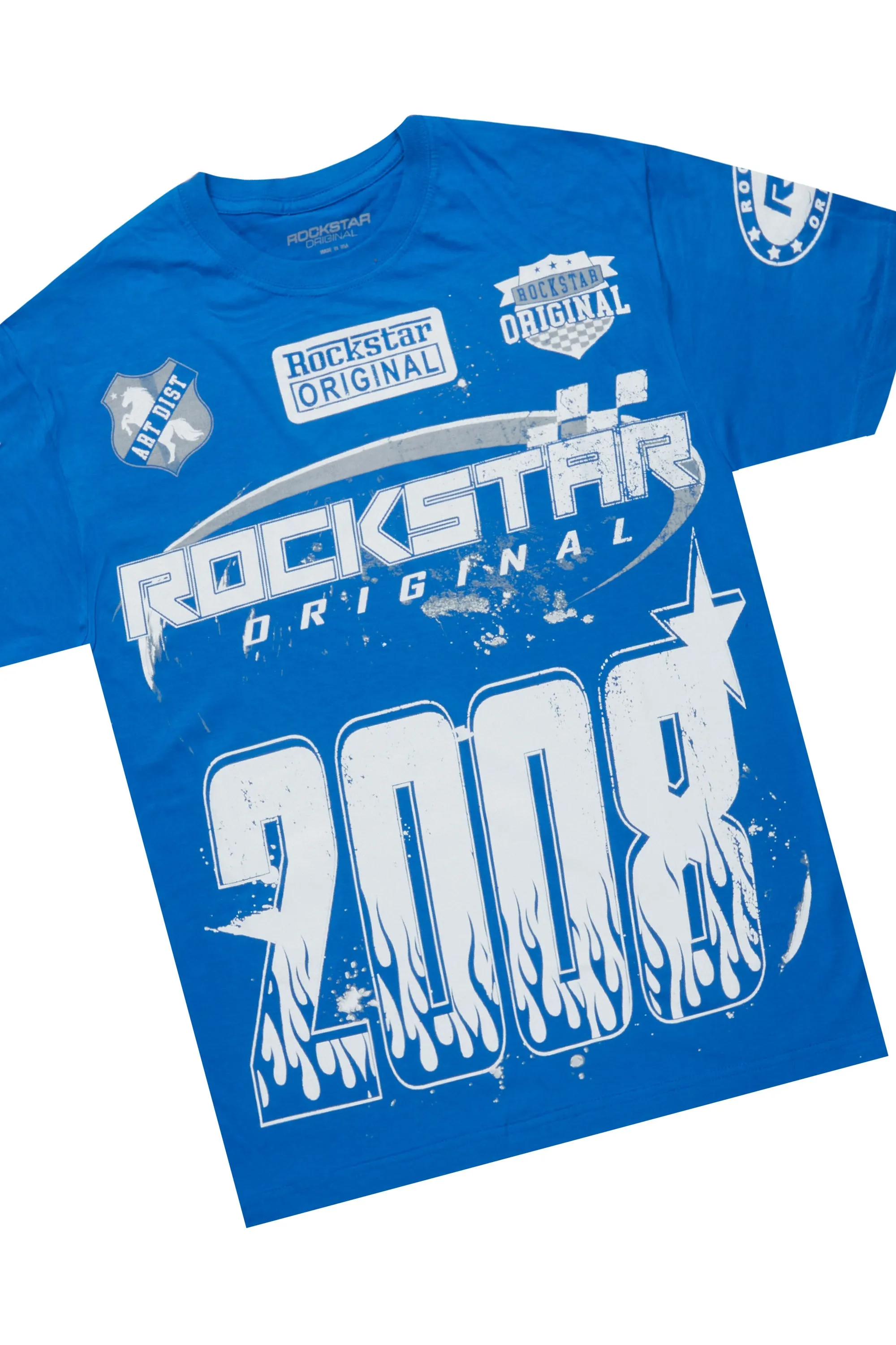 Amos Royal T-Shirt/Denim Short Set sold by Rockstar Original product image thumbnail 2