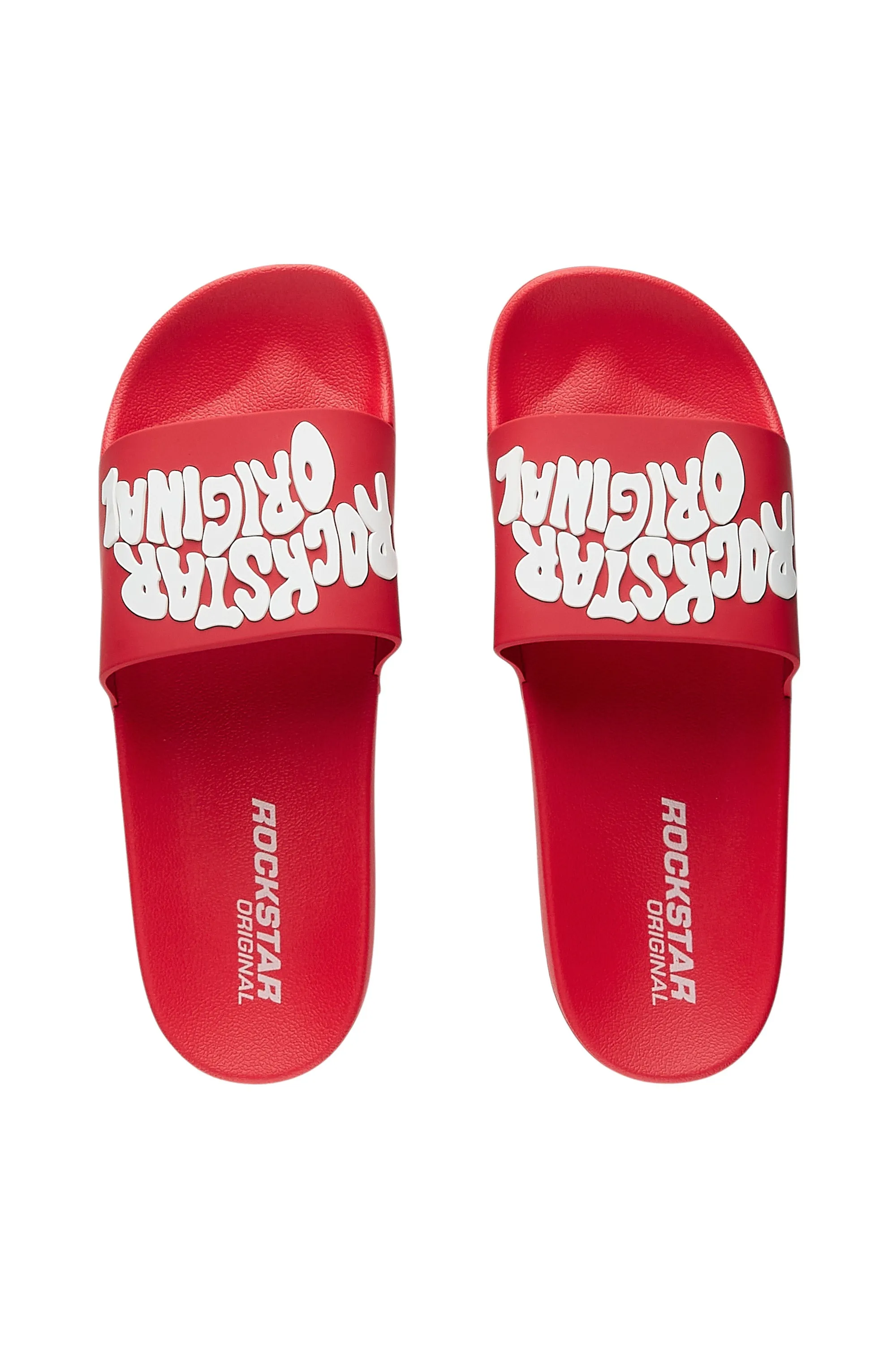 Boys Shift 2.0 Red/White Slides sold by Rockstar Original product image thumbnail 3