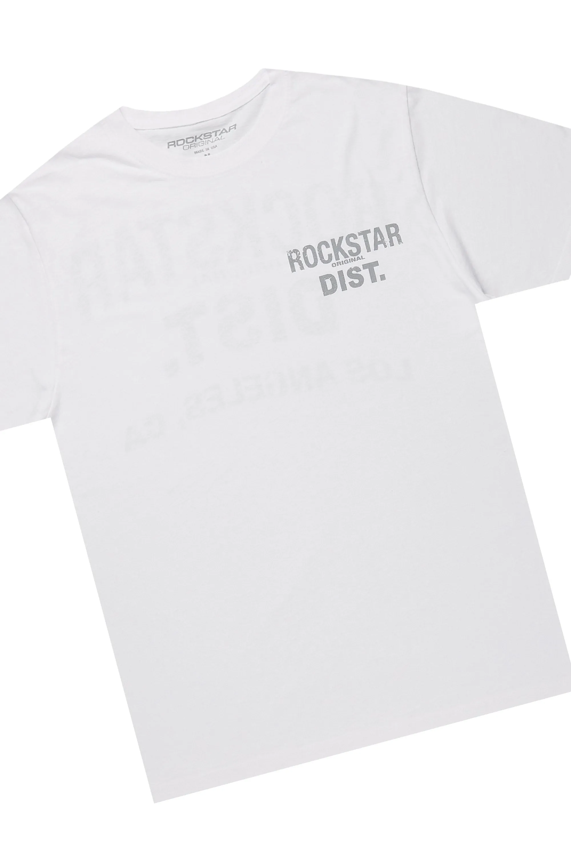 Dalasia White/Grey T-Shirt Trackset sold by Rockstar Original product image thumbnail 2