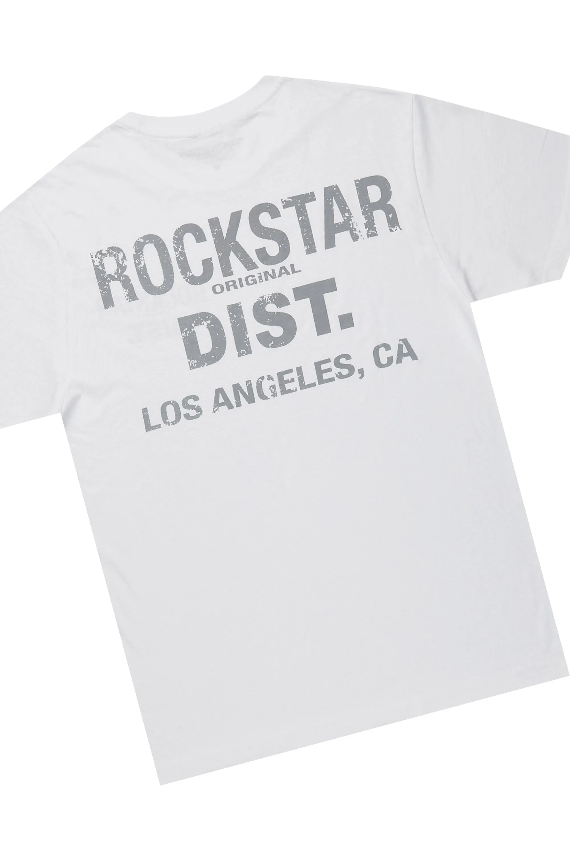 Dalasia White/Grey T-Shirt Trackset sold by Rockstar Original product image thumbnail 3
