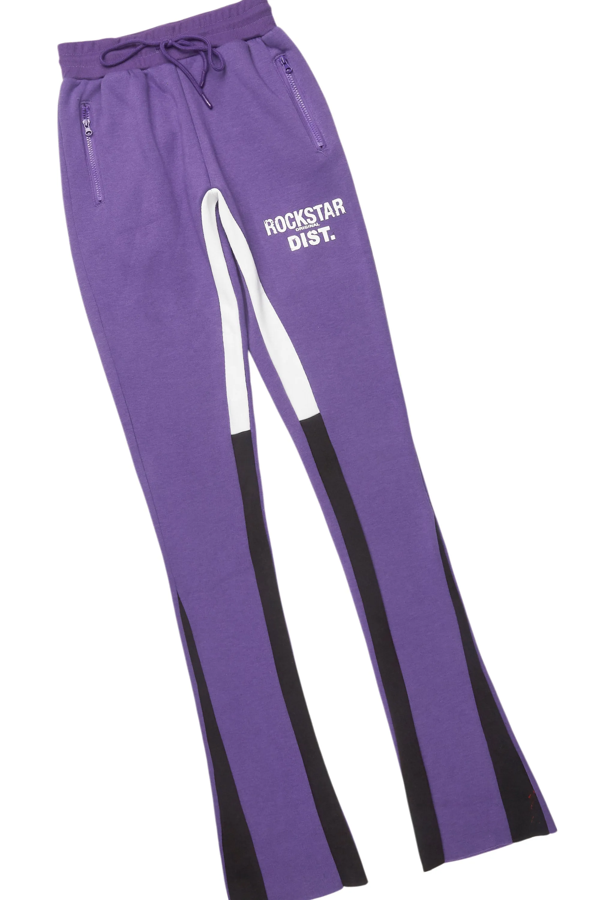 Dalasia White/Purple T-Shirt Trackset sold by Rockstar Original product image thumbnail 4