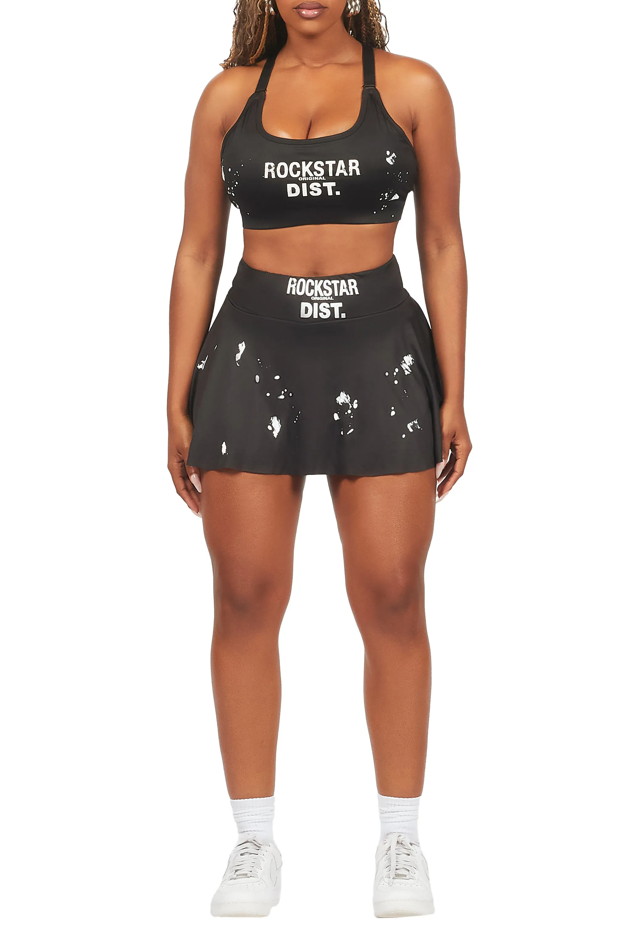 Tiffanie Black Skirt Set sold by Rockstar Original product image thumbnail 2