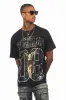 Cavan Black Graphic Rhinestone T-Shirt sold by Rockstar Original