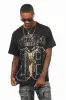 Cavan Black Graphic Rhinestone T-Shirt sold by Rockstar Original