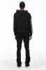 Fields Black/White Stacked Flare Hoodie Track Set sold by Rockstar Original
