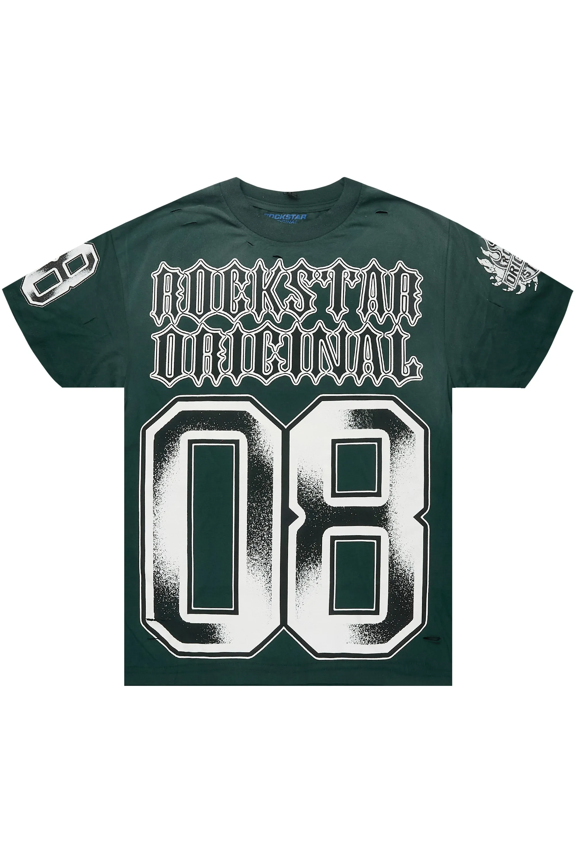 Alim Dark Green Oversized Graphic T-Shirt sold by Rockstar Original