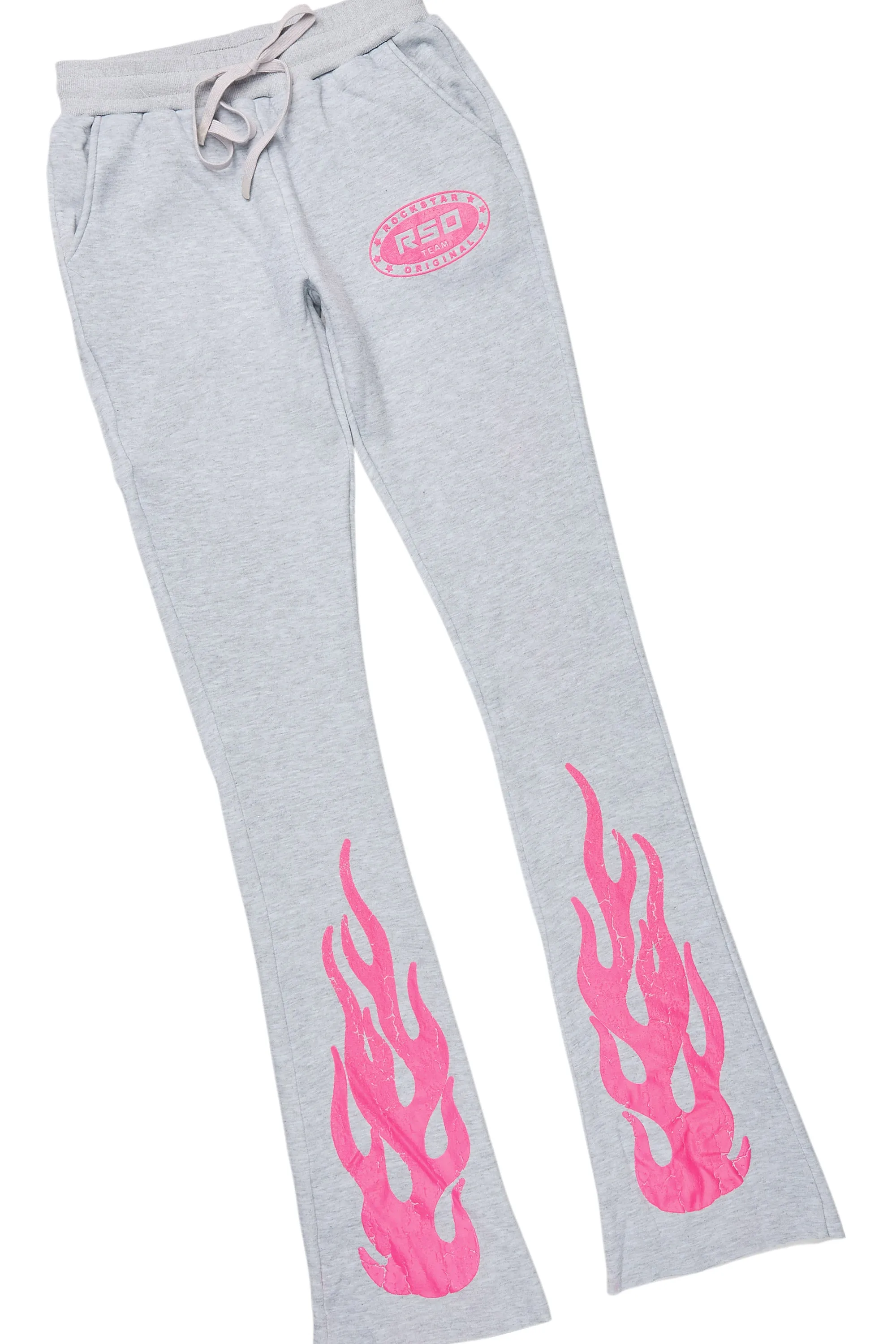 Esha Heather Grey T-Shirt Trackset sold by Rockstar Original product image thumbnail 3