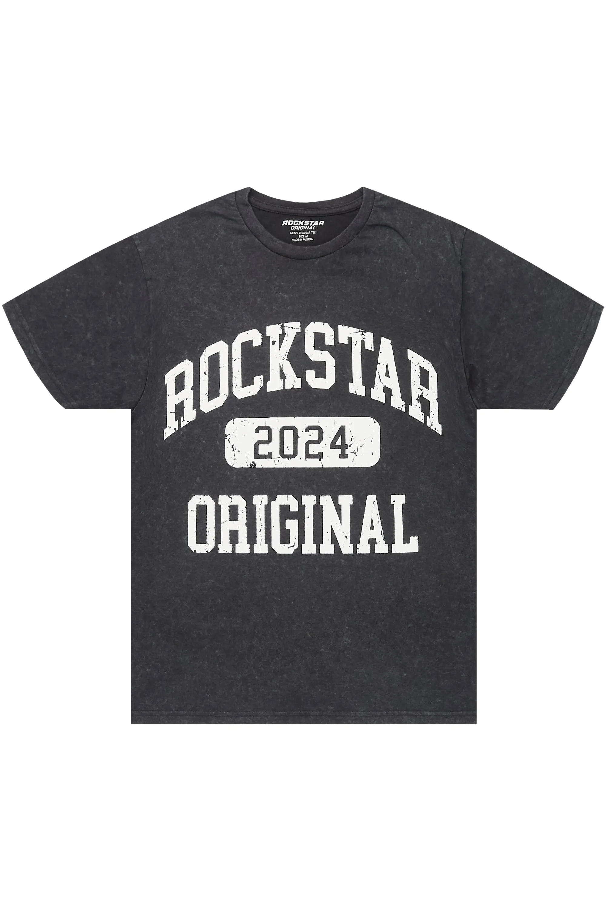 Myesha Vintage Black Oversized T-Shirt sold by Rockstar Original