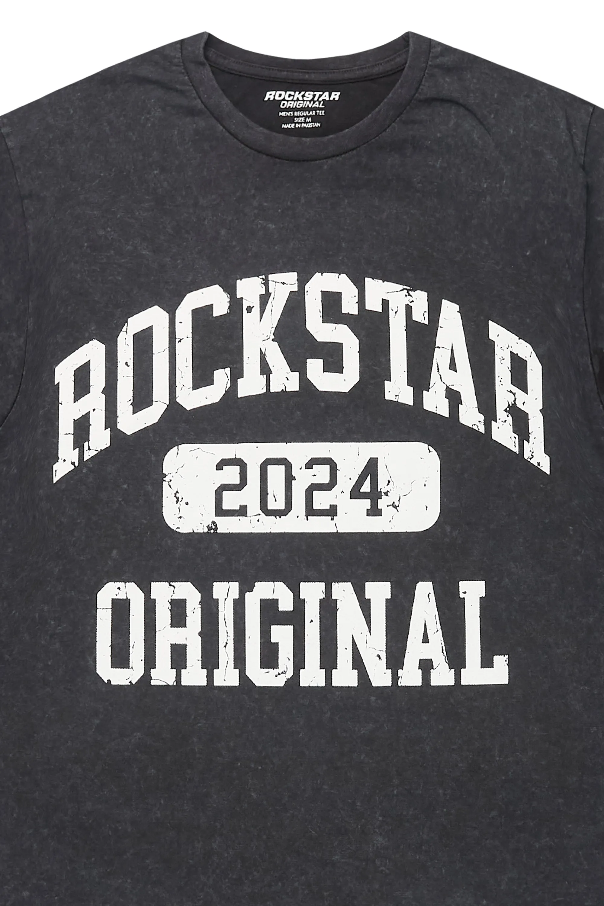 Myesha Vintage Black Oversized T-Shirt sold by Rockstar Original product image thumbnail 2